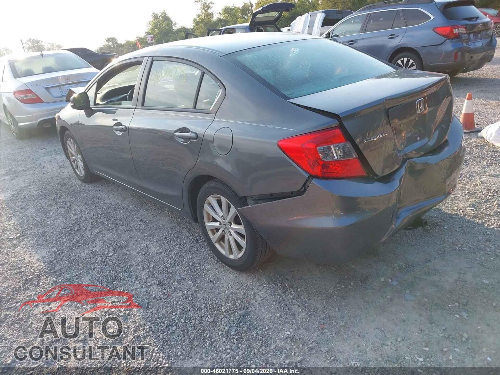 HONDA CIVIC 2012 - 19XFB2F87CE071009