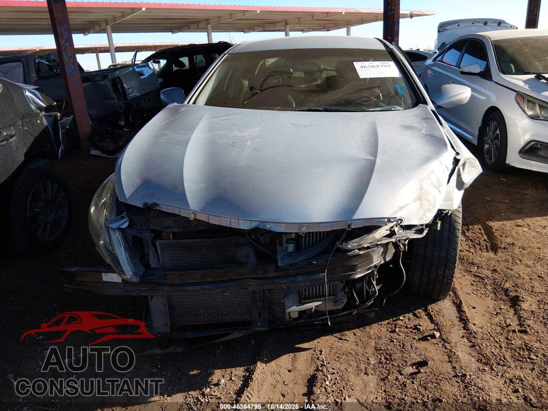 HYUNDAI SONATA 2012 - 5NPEC4AB0CH355262