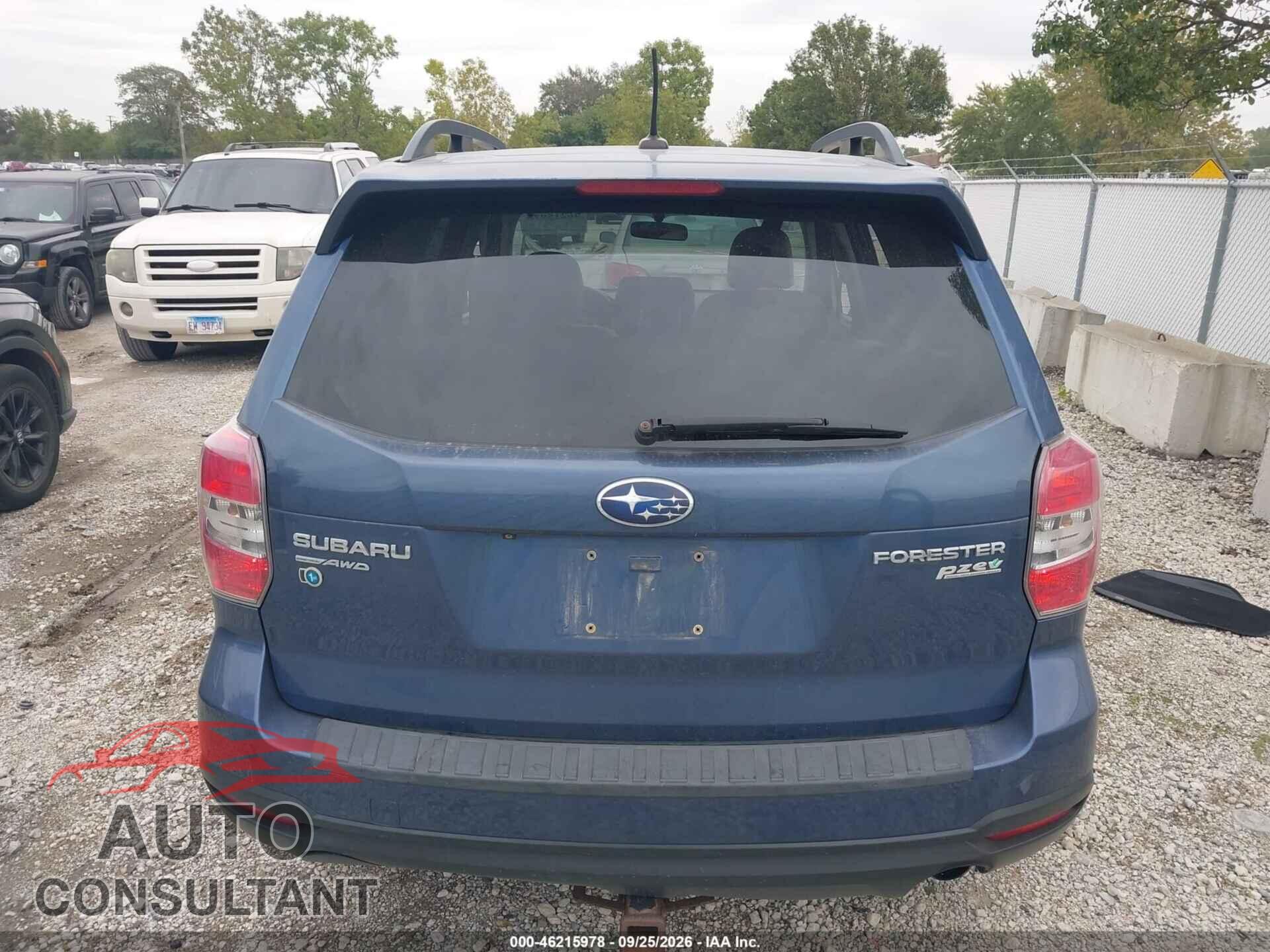 SUBARU FORESTER 2014 - JF2SJAMC3EH483641
