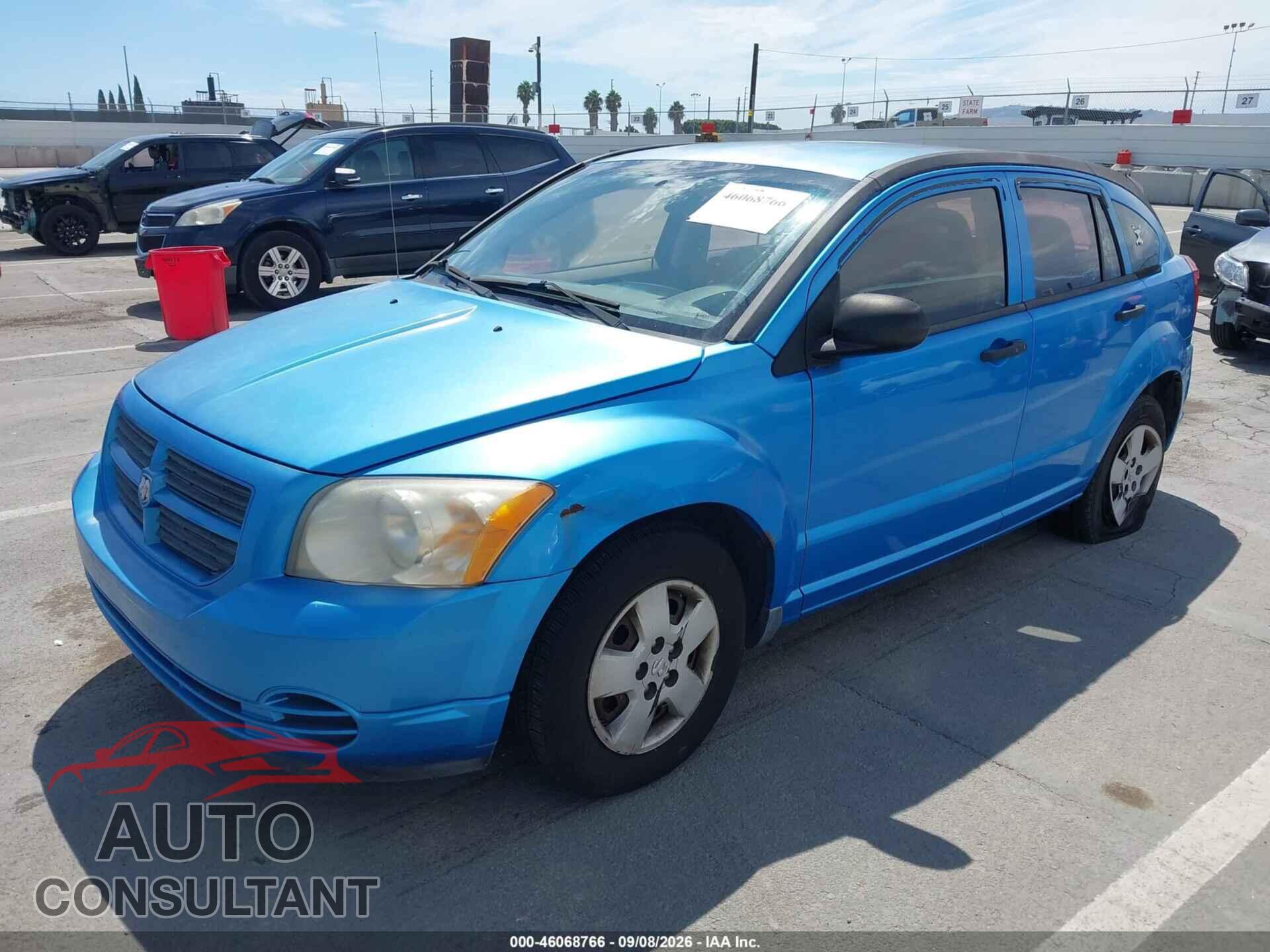DODGE CALIBER 2009 - 1B3HB28A99D179524