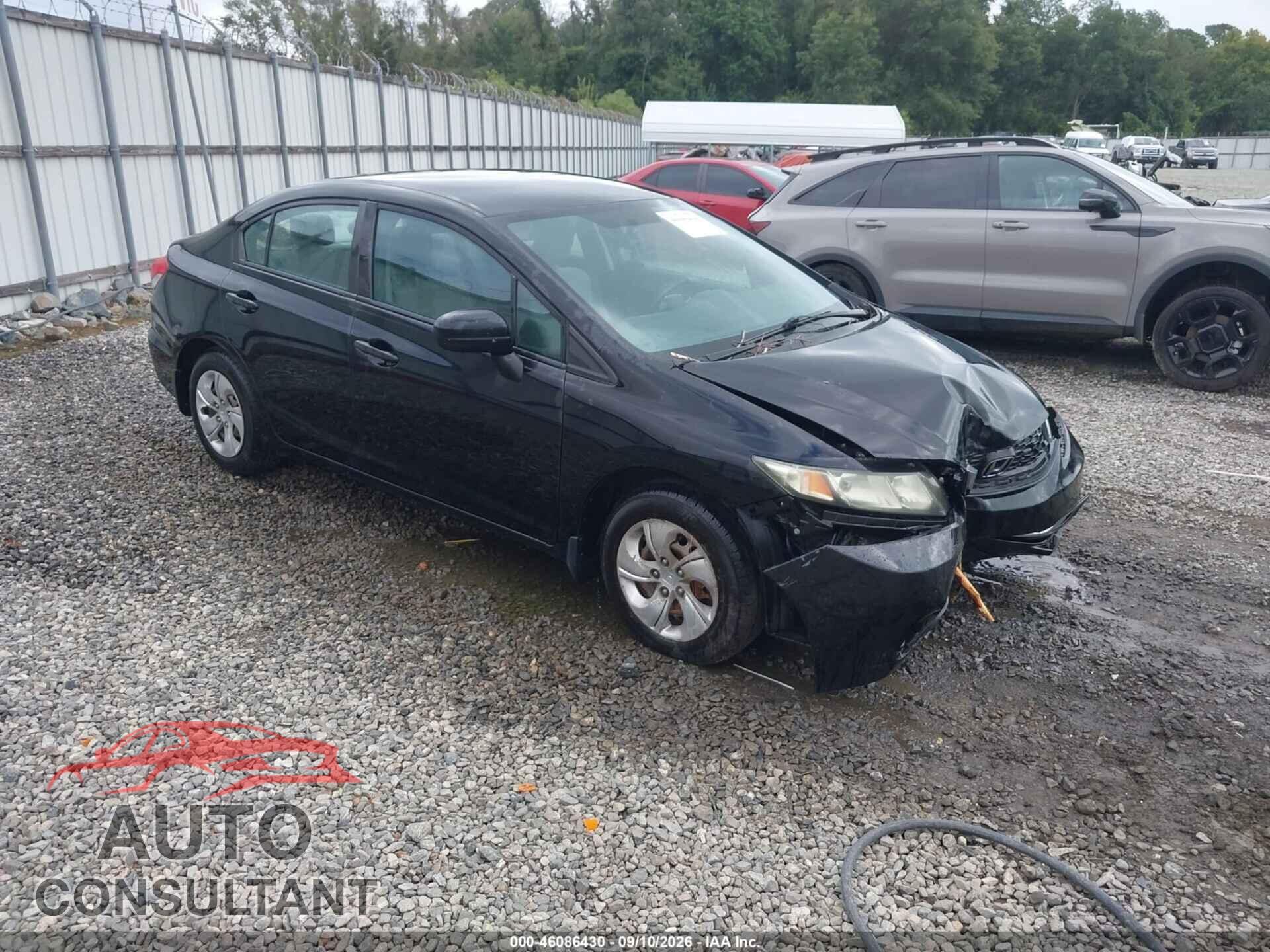 HONDA CIVIC 2014 - 19XFB2F58EE077412