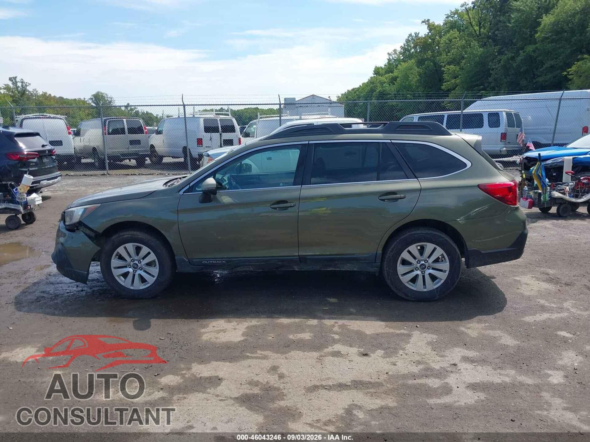 SUBARU OUTBACK 2018 - 4S4BSAFC8J3295841