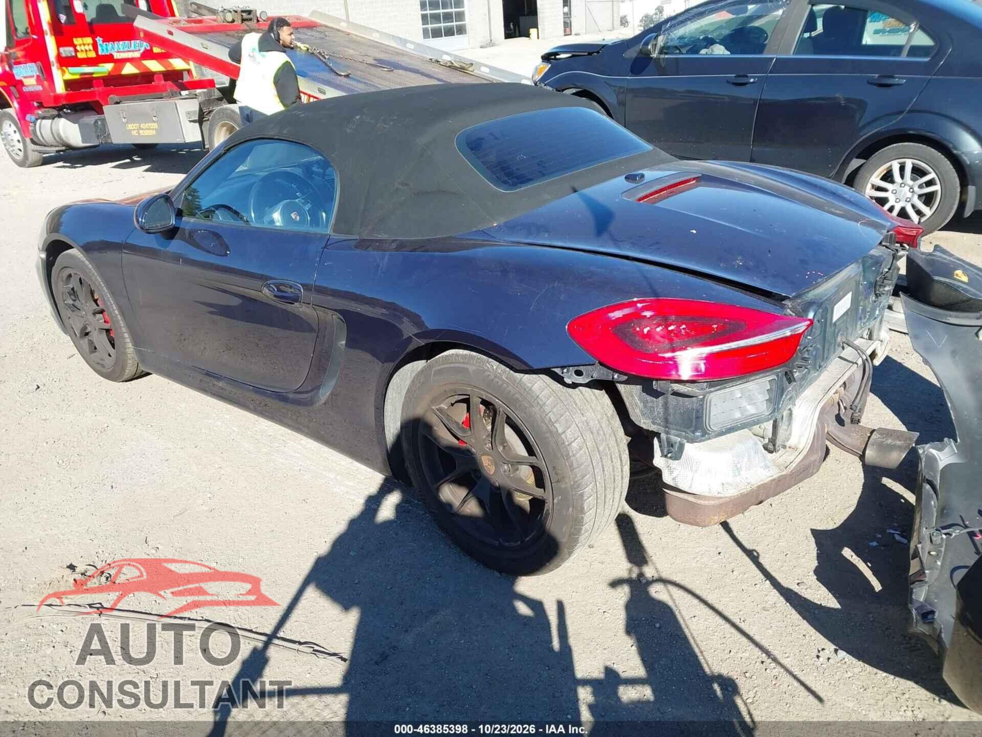 PORSCHE BOXSTER 2015 - WP0CA2A86FS120165