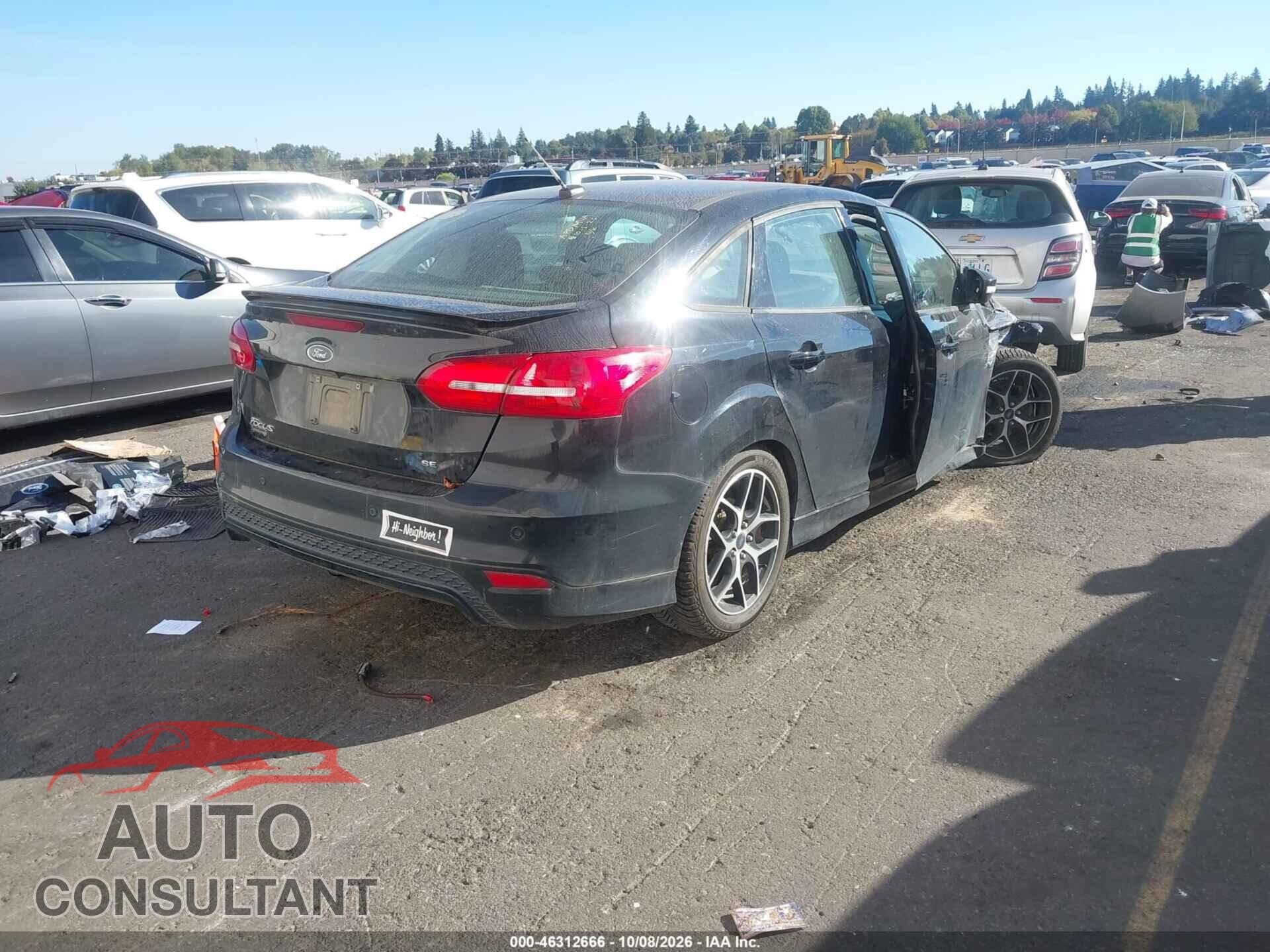FORD FOCUS 2016 - 1FADP3F24GL279121