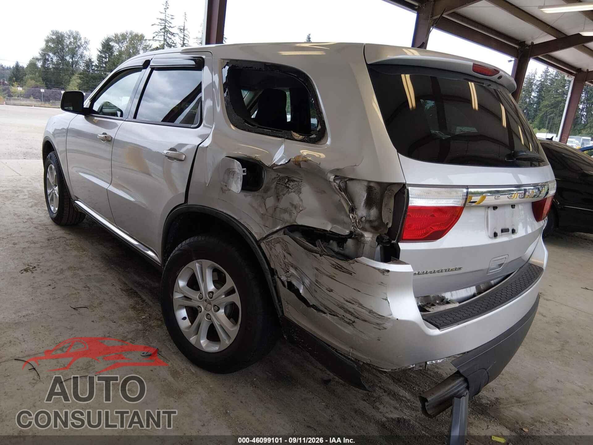 DODGE DURANGO 2011 - 1D4RD2GG8BC634493