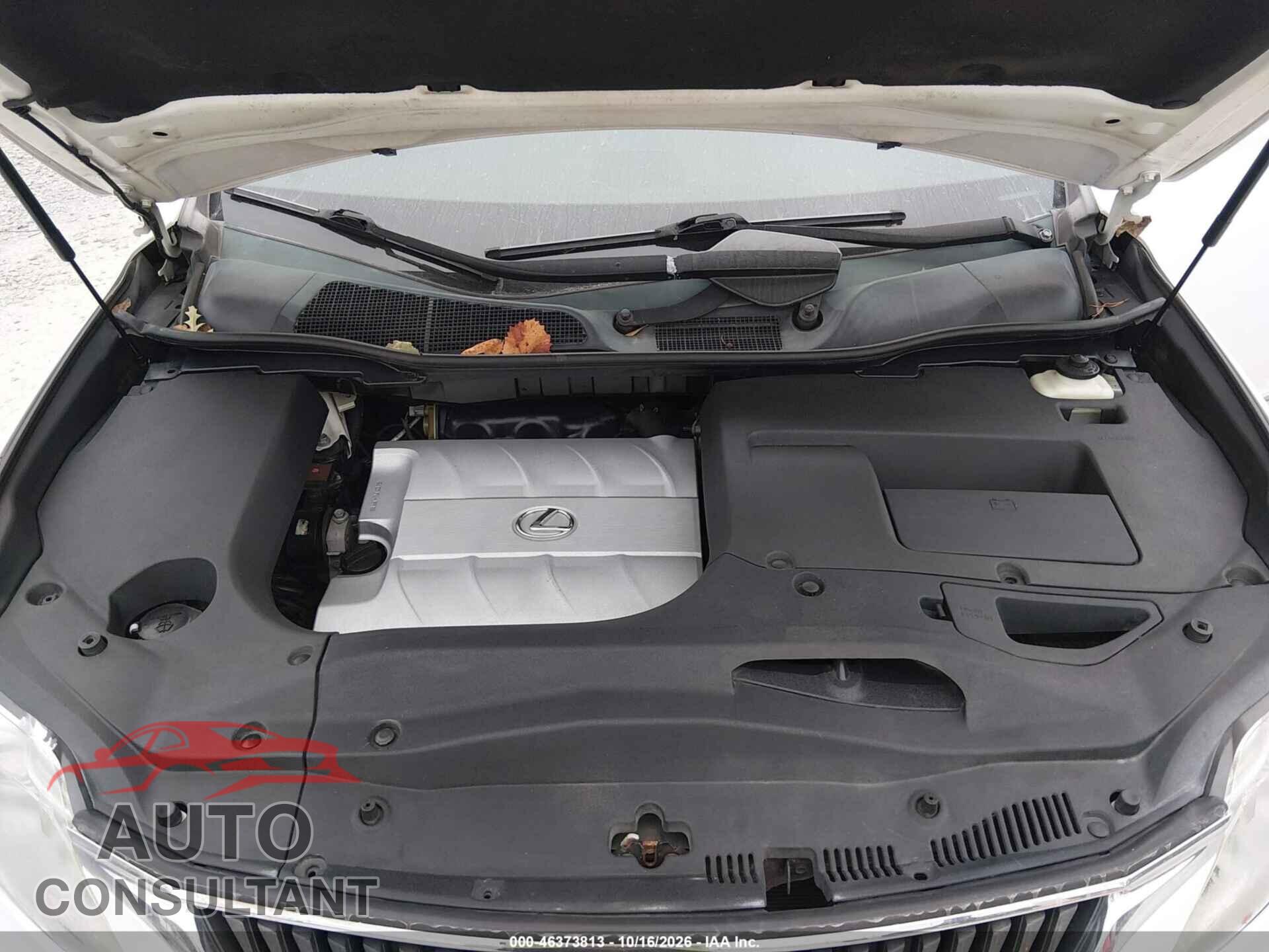 LEXUS RX 2011 - 2T2ZK1BA7BC057765