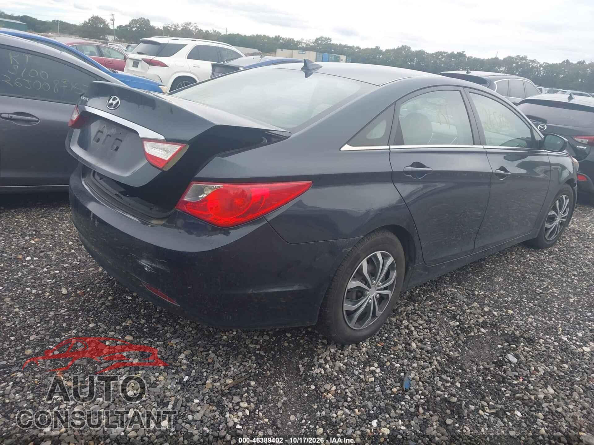 HYUNDAI SONATA 2012 - 5NPEB4AC5CH445647