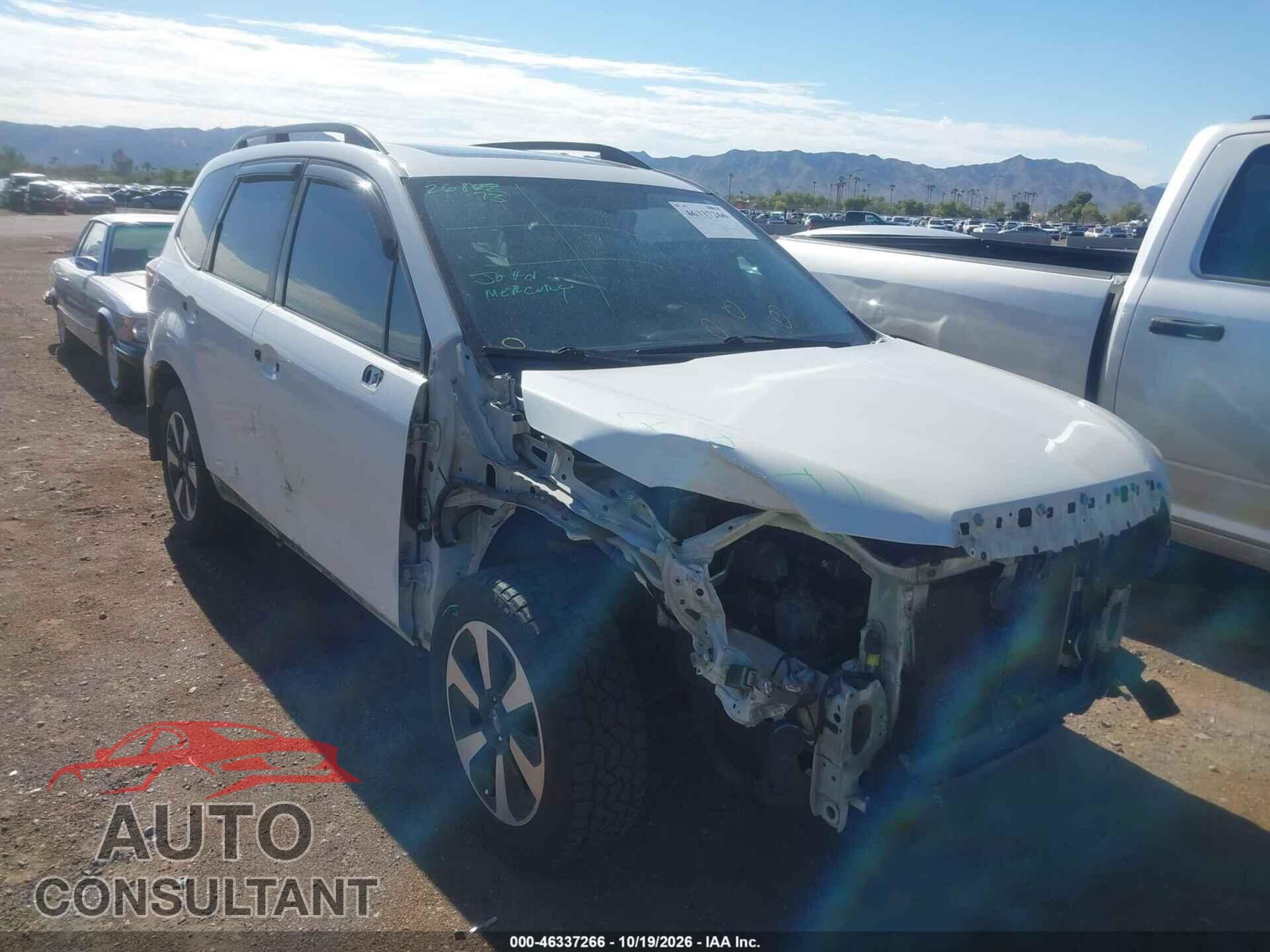 SUBARU FORESTER 2017 - JF2SJAEC3HH570961