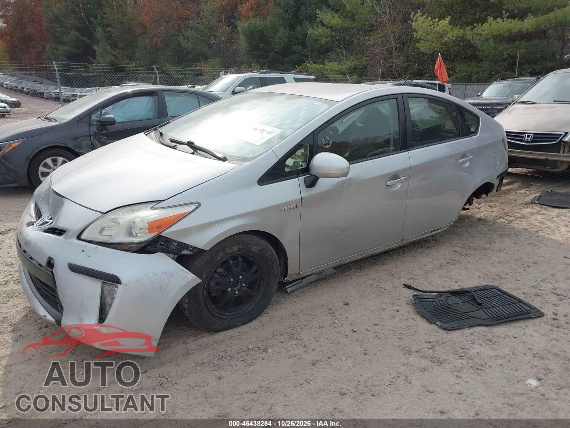 TOYOTA PRIUS 2013 - JTDKN3DU7D5590506