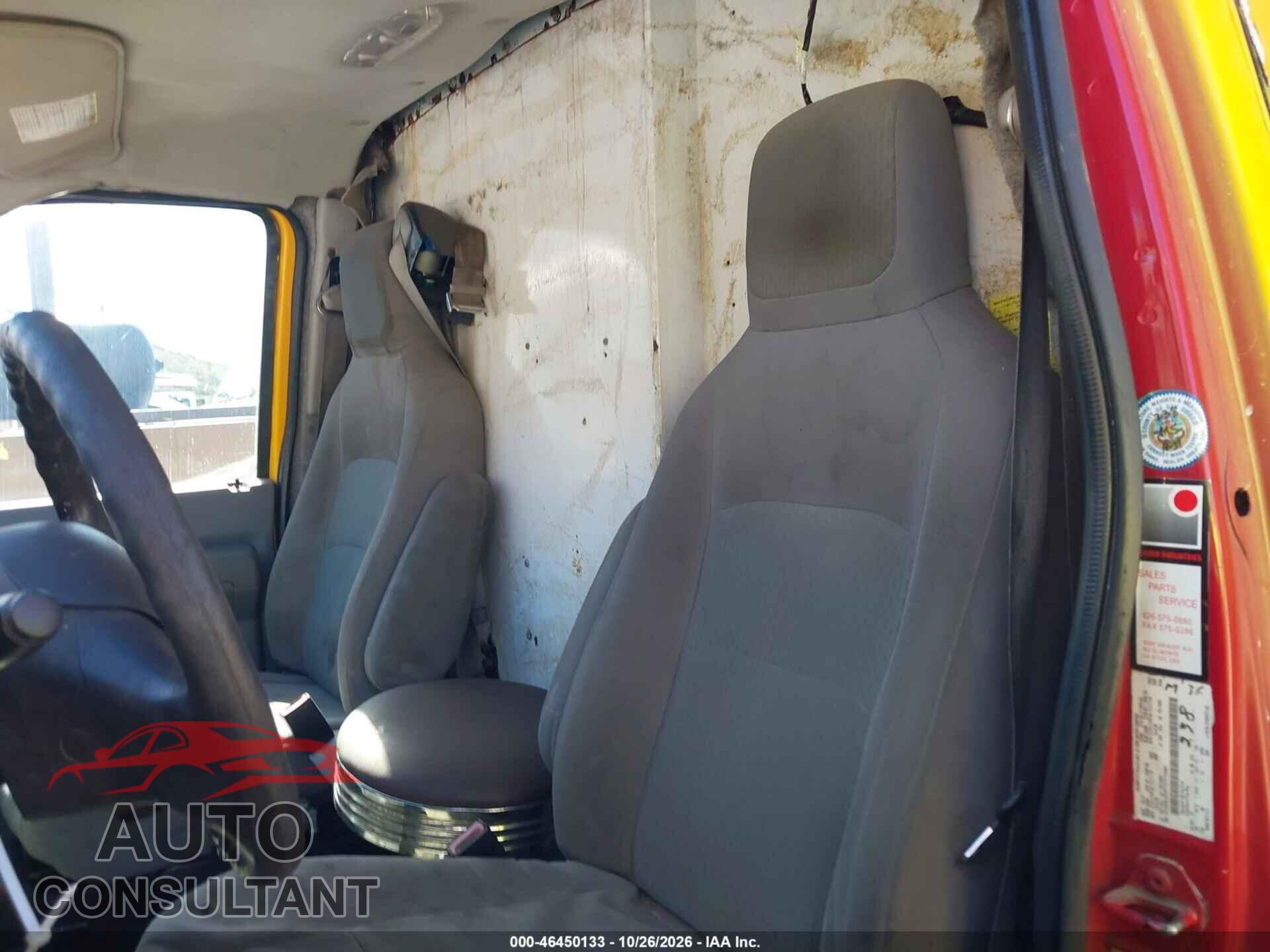 FORD E-350 CUTAWAY 2015 - 1FDWE3FS7FDA12486