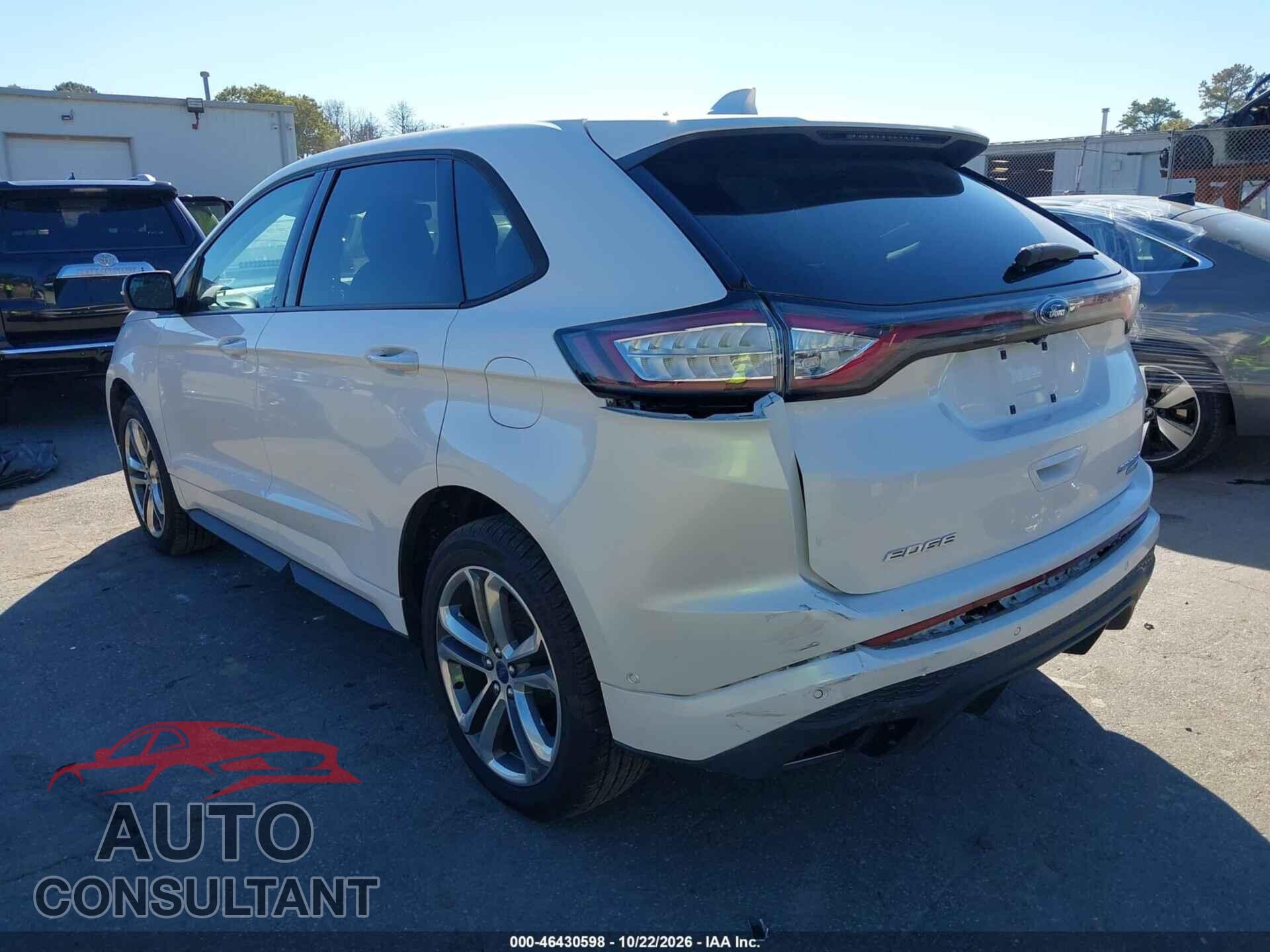 FORD EDGE 2015 - 2FMTK4AP1FBB10925