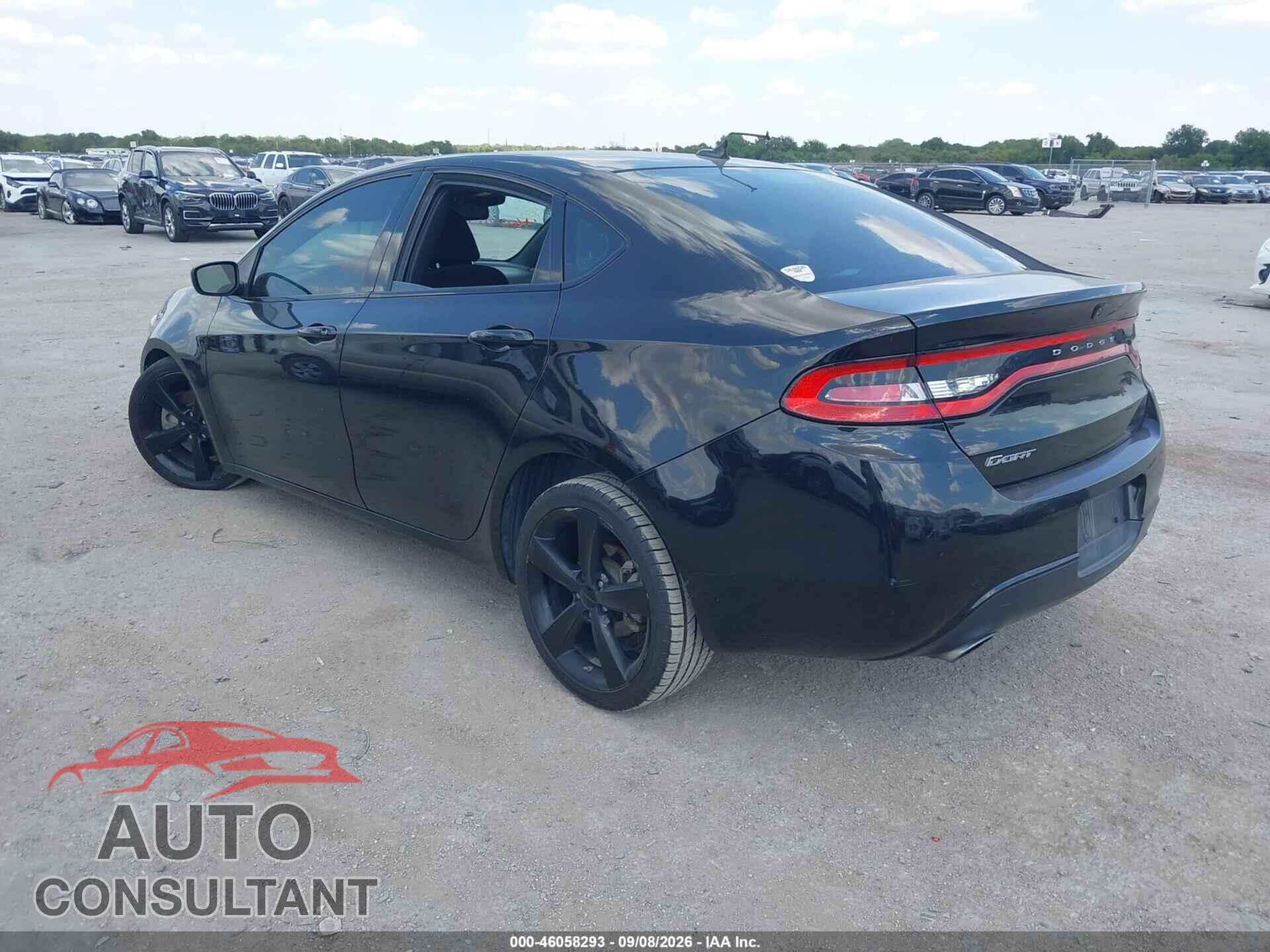 DODGE DART 2015 - 1C3CDFBB0FD276820