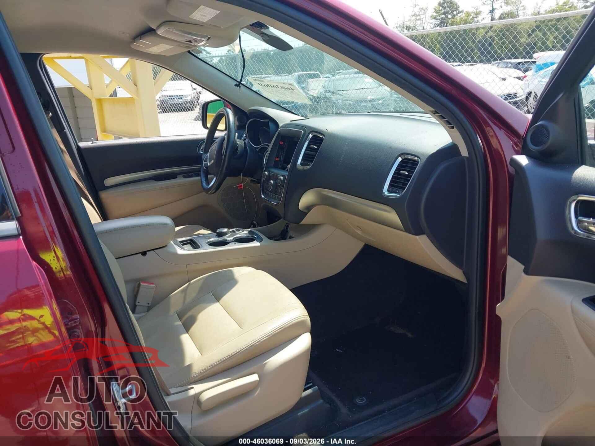 DODGE DURANGO 2017 - 1C4RDHAGXHC829321