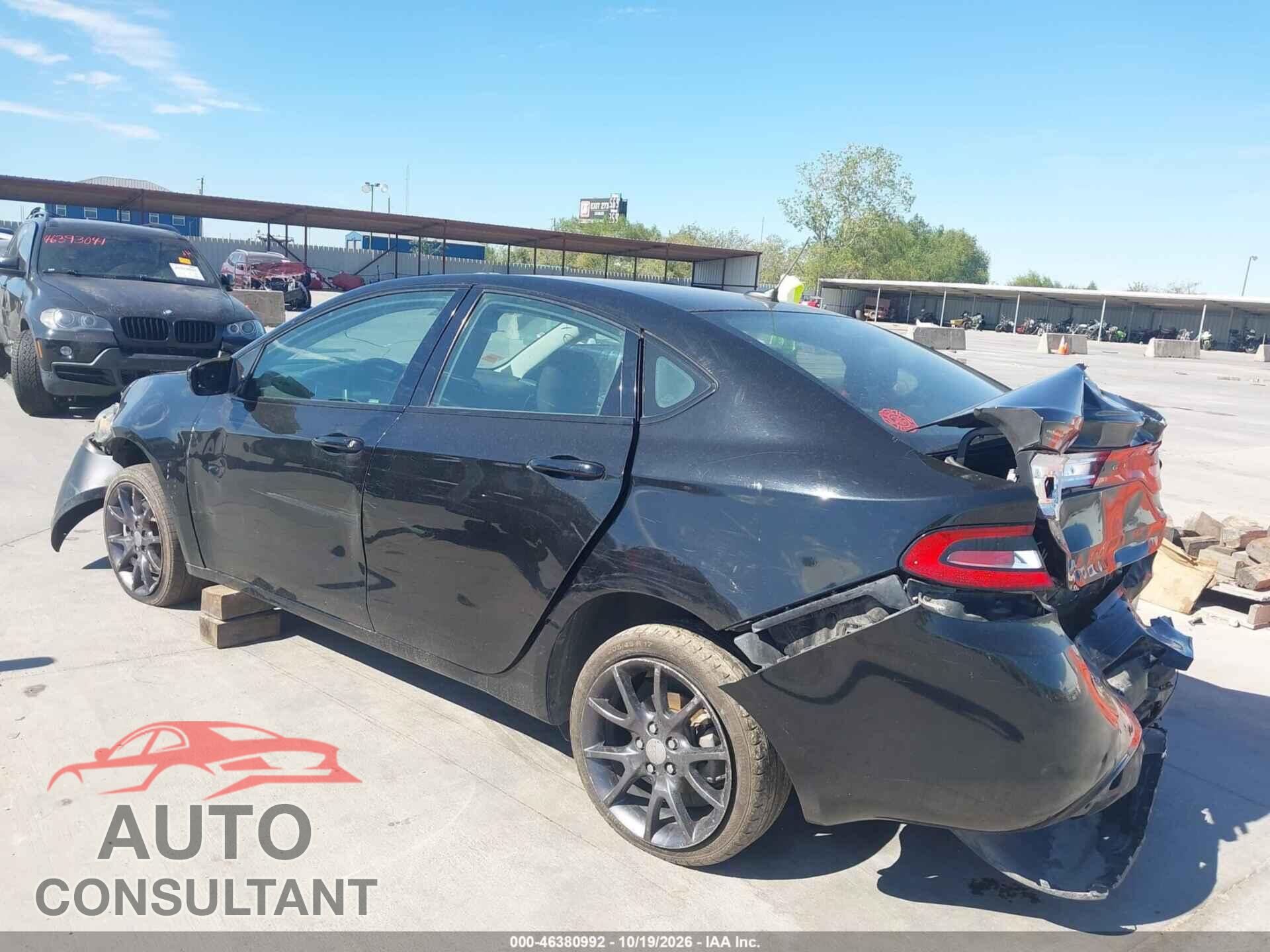 DODGE DART 2016 - 1C3CDFAA5GD578470