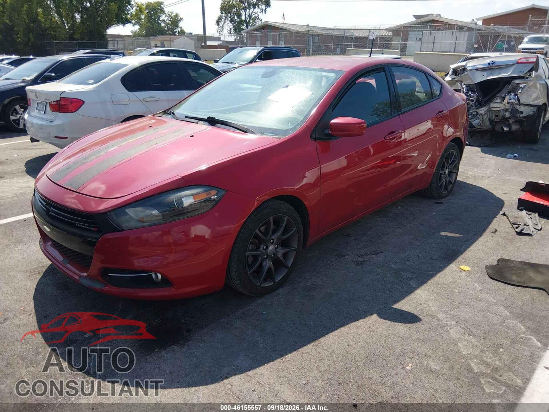 DODGE DART 2016 - 1C3CDFFA2GD802237