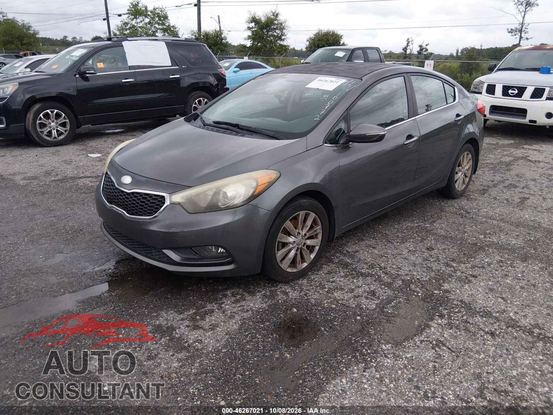 KIA FORTE 2014 - KNAFX4A82E5100772