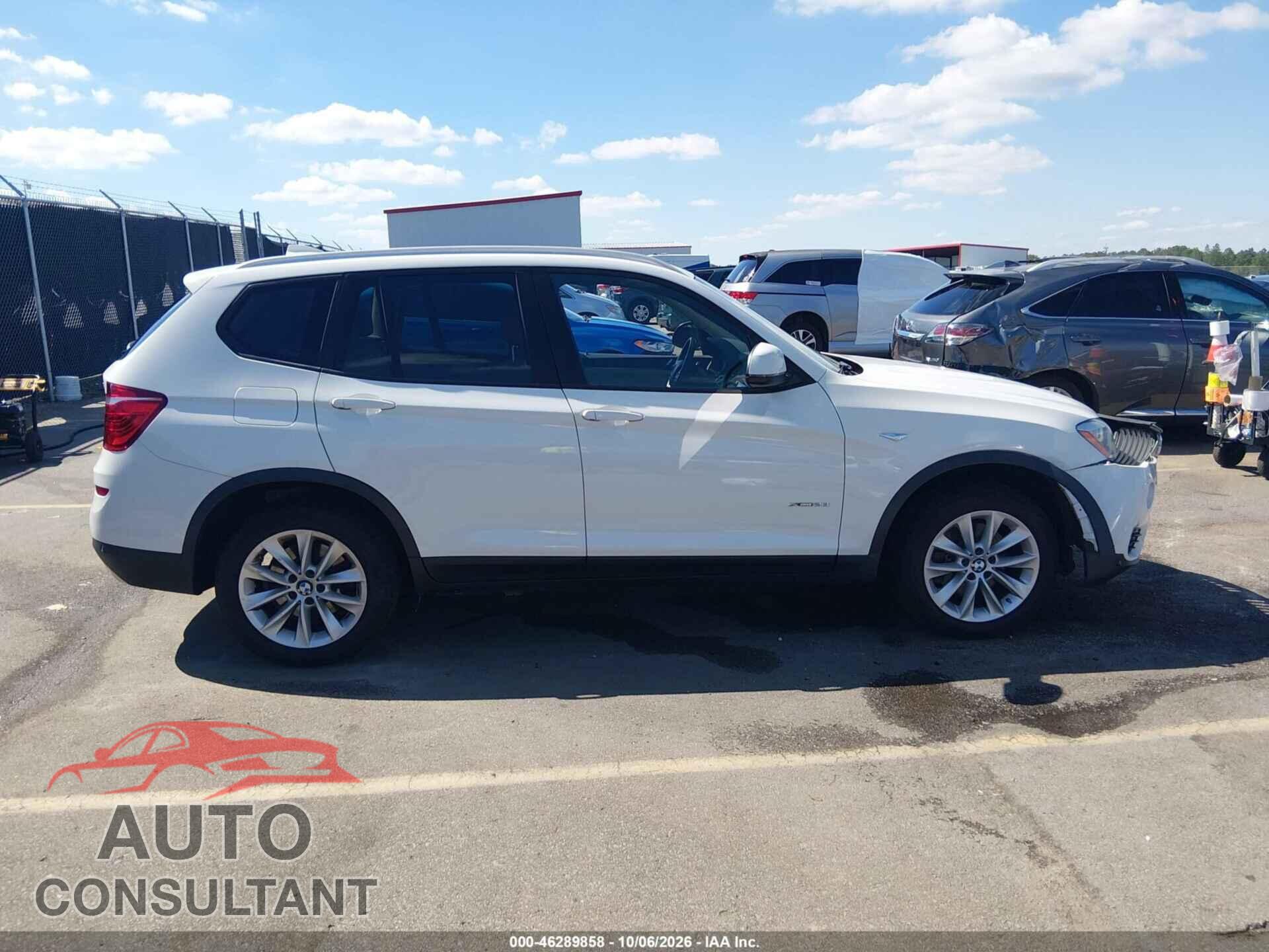 BMW X3 2017 - 5UXWX9C30H0W76362