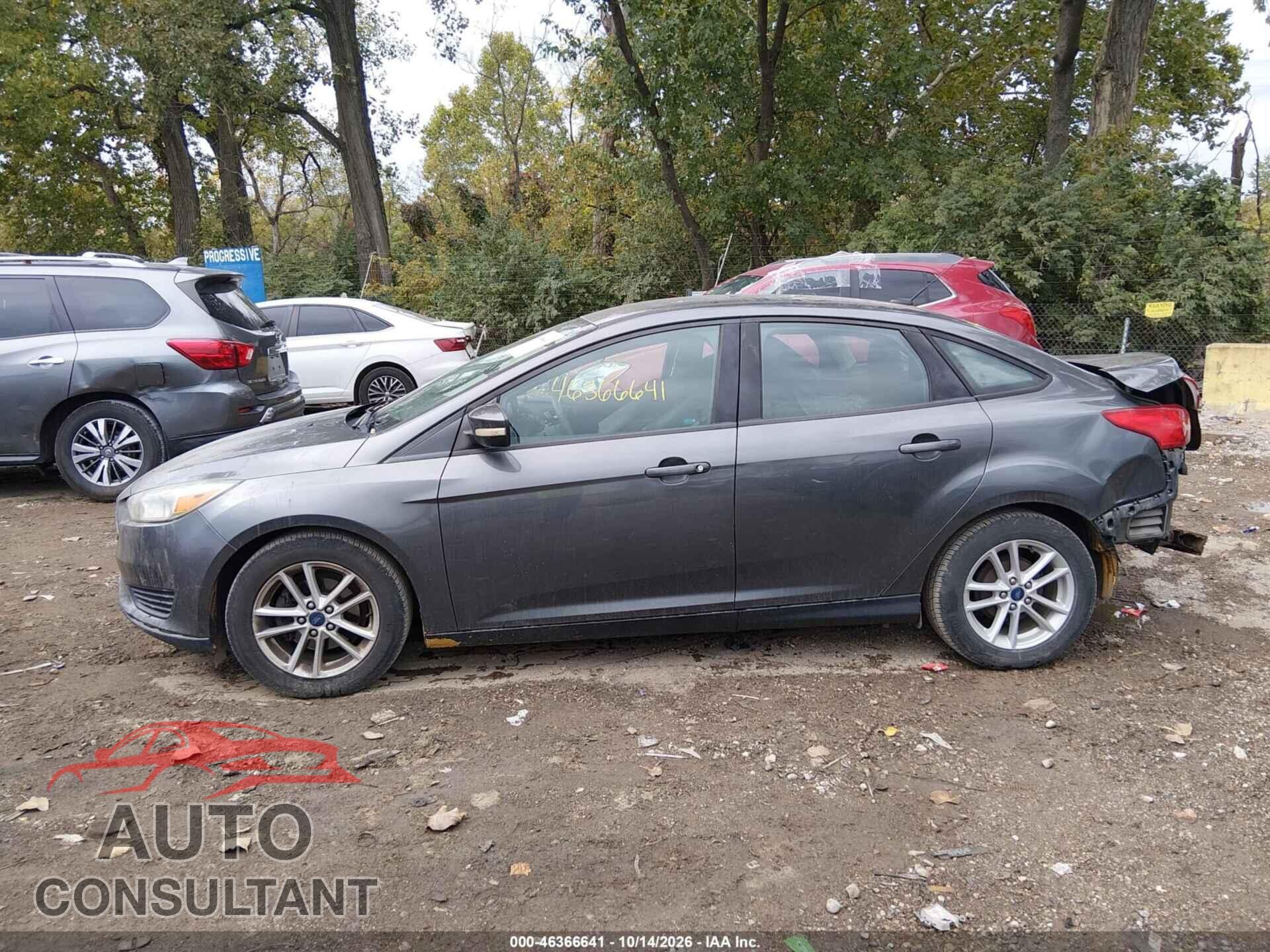 FORD FOCUS 2017 - 1FADP3F23HL232907