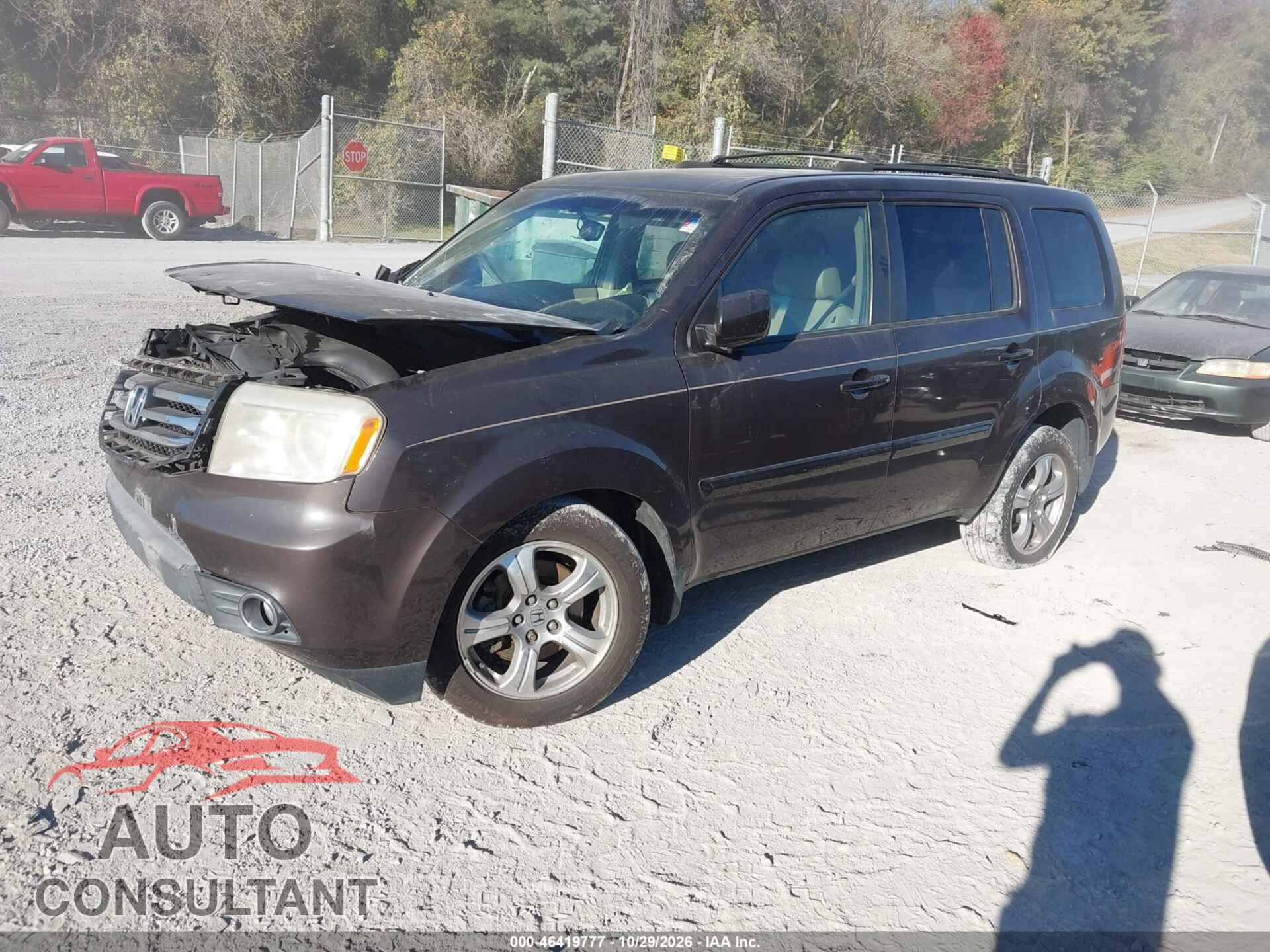 HONDA PILOT 2012 - 5FNYF3H60CB028236
