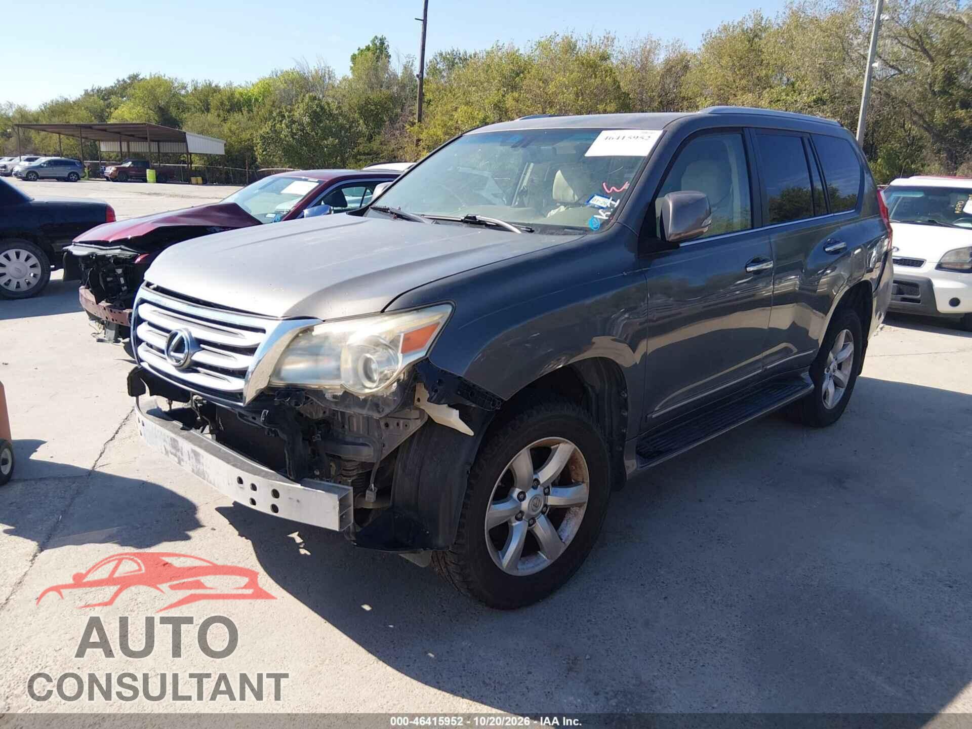 LEXUS GX 460 2011 - JTJBM7FX8B5021157