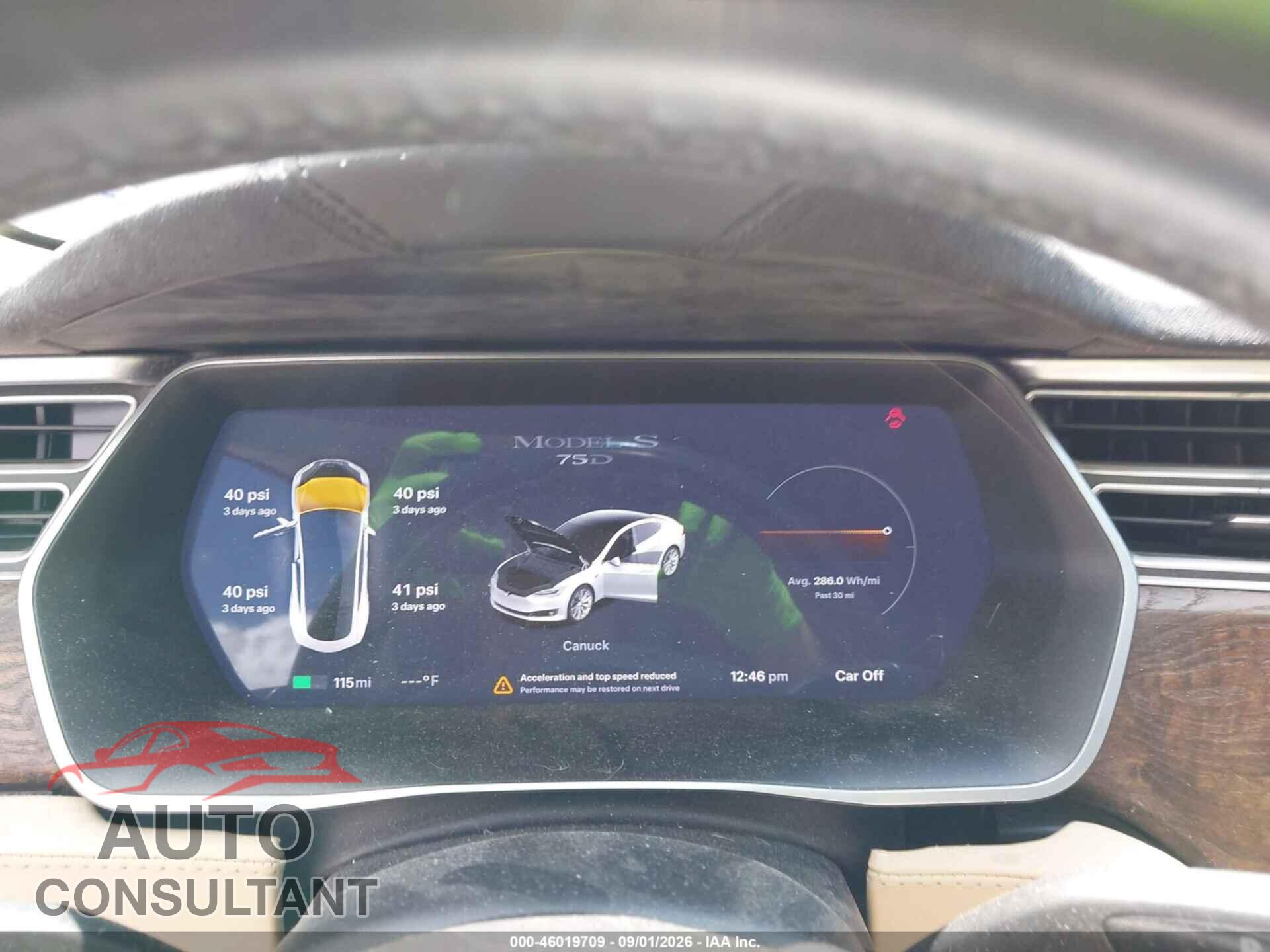 TESLA MODEL S 2017 - 5YJSA1E23HF201443