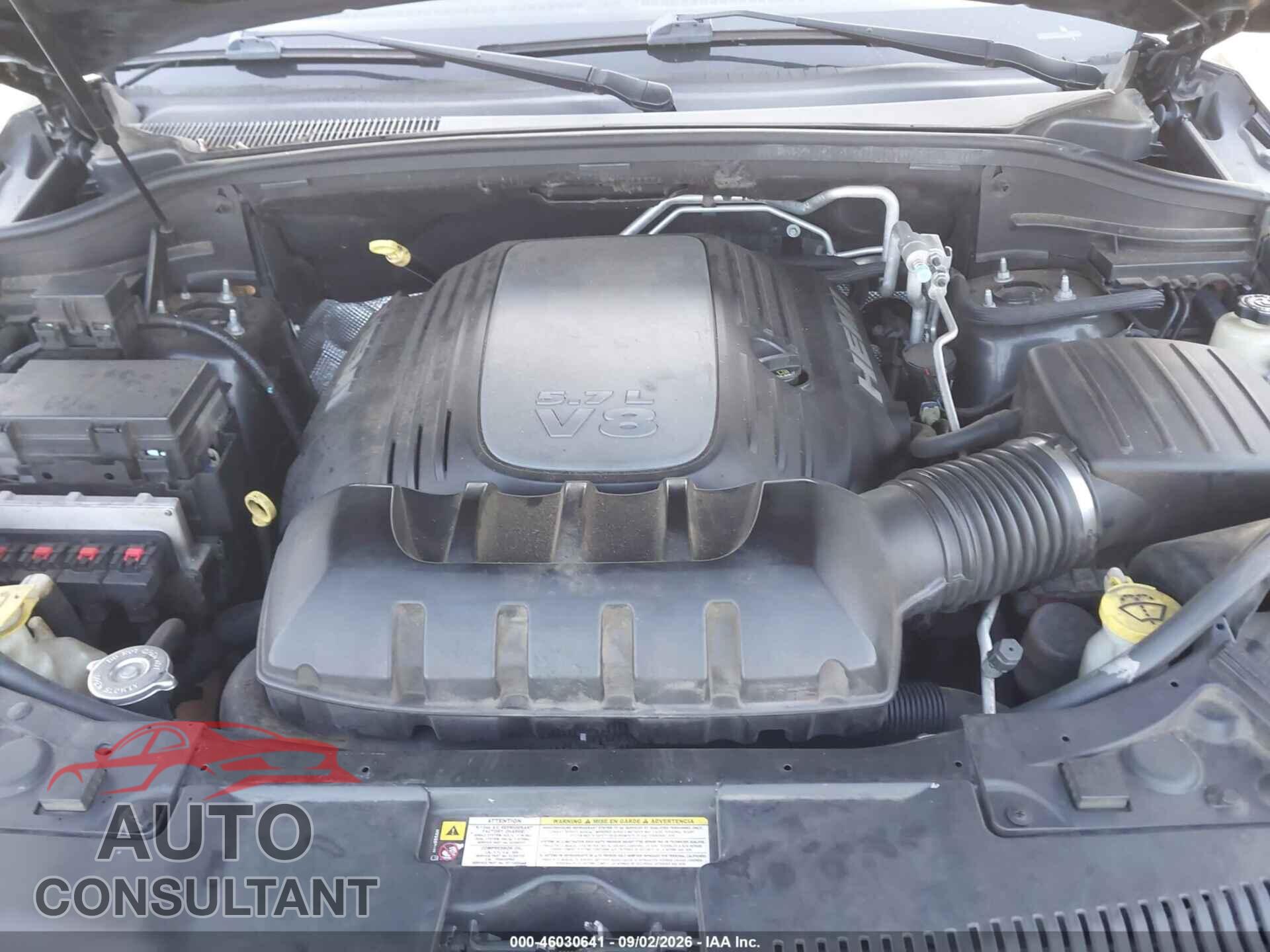 DODGE DURANGO 2012 - 1C4SDHET8CC260549