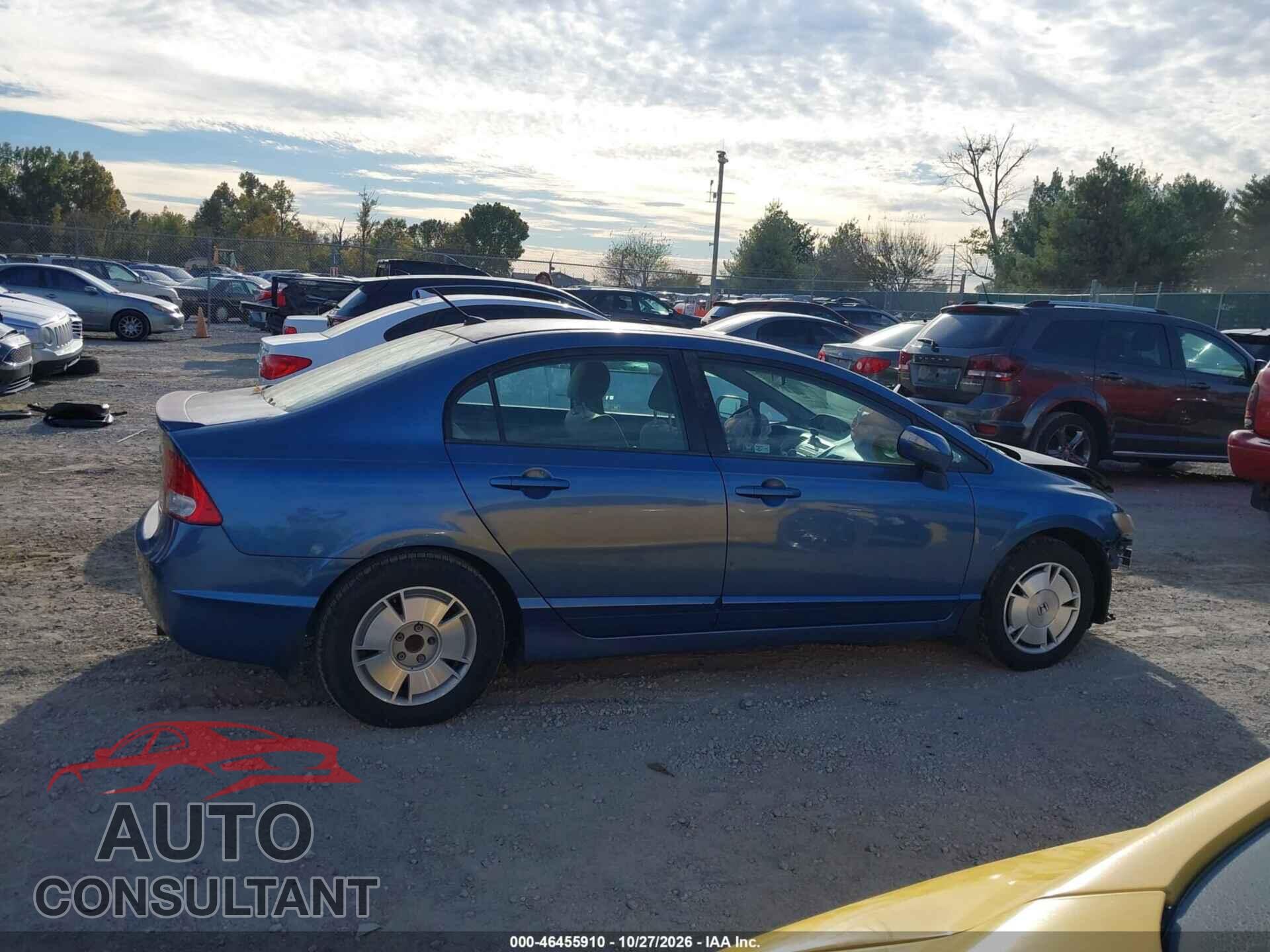 HONDA CIVIC HYBRID 2009 - JHMFA36209S008004