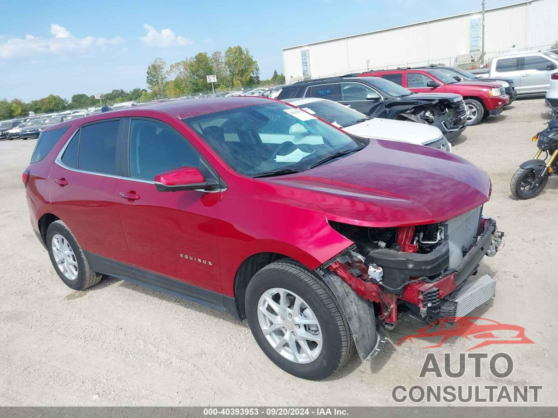 CHEVROLET EQUINOX 2022 - 3GNAXUEV2NL170566