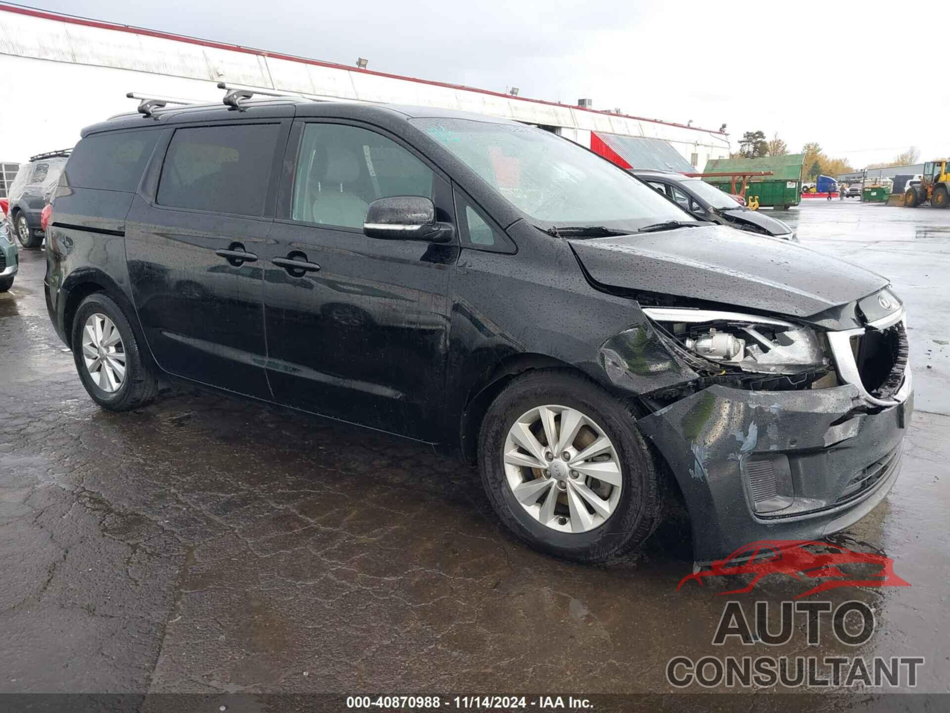 KIA SEDONA 2017 - KNDMB5C10H6251946