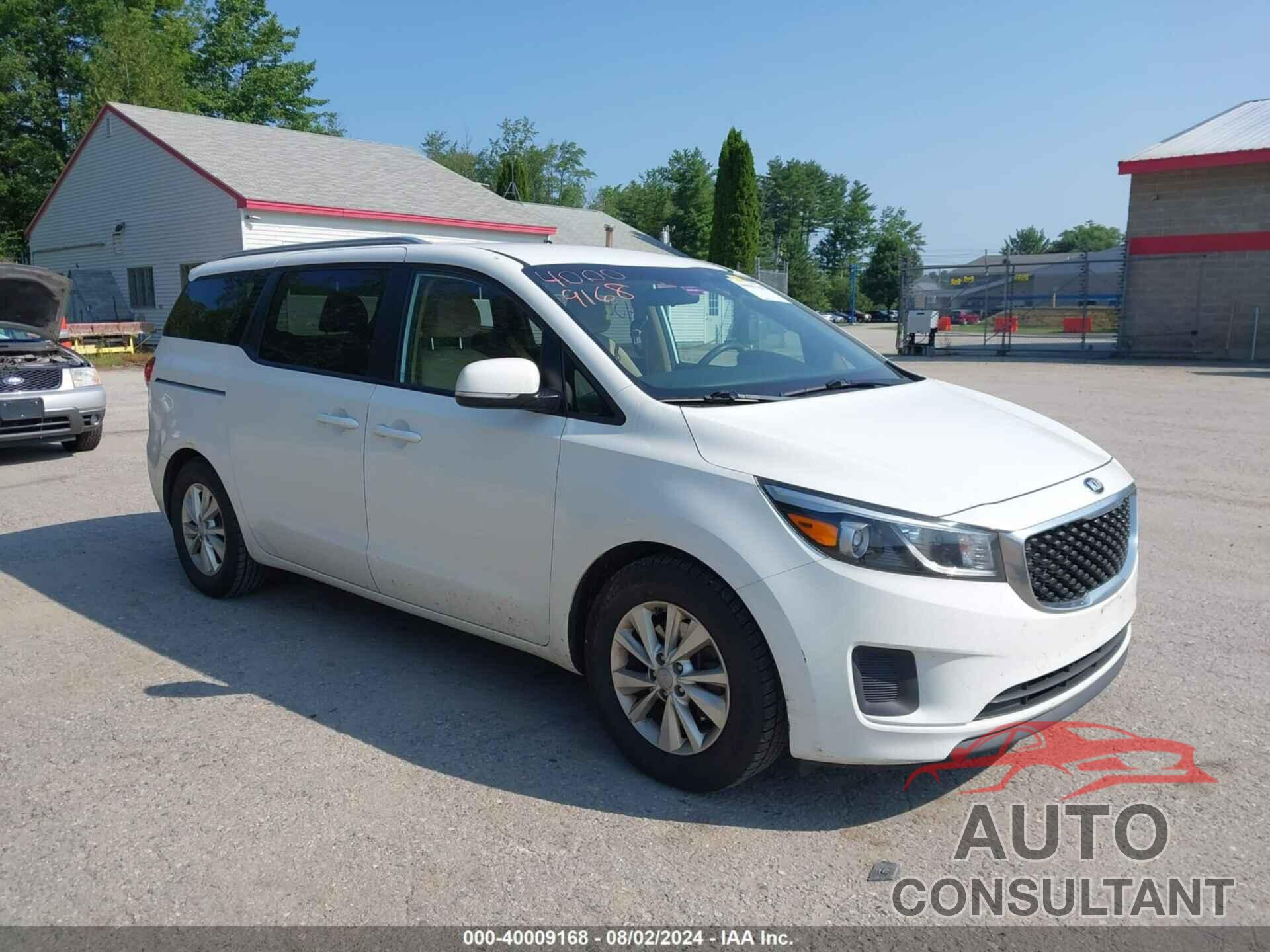 KIA SEDONA 2016 - KNDMB5C19G6149477