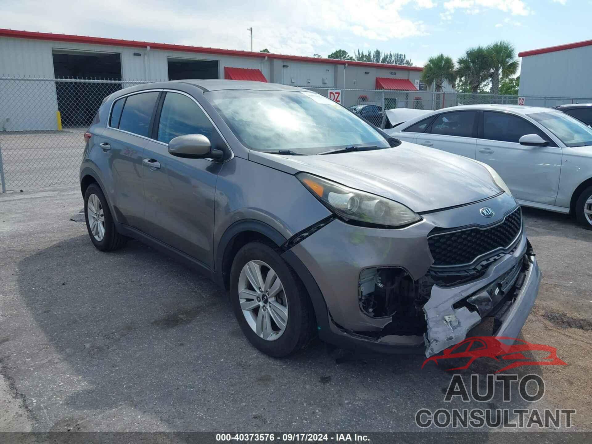 KIA SPORTAGE 2018 - KNDPM3AC9J7382597