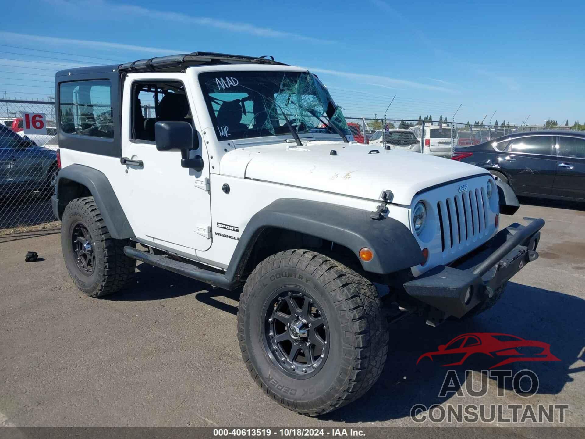 JEEP WRANGLER 2012 - 1C4AJWAG5CL212041