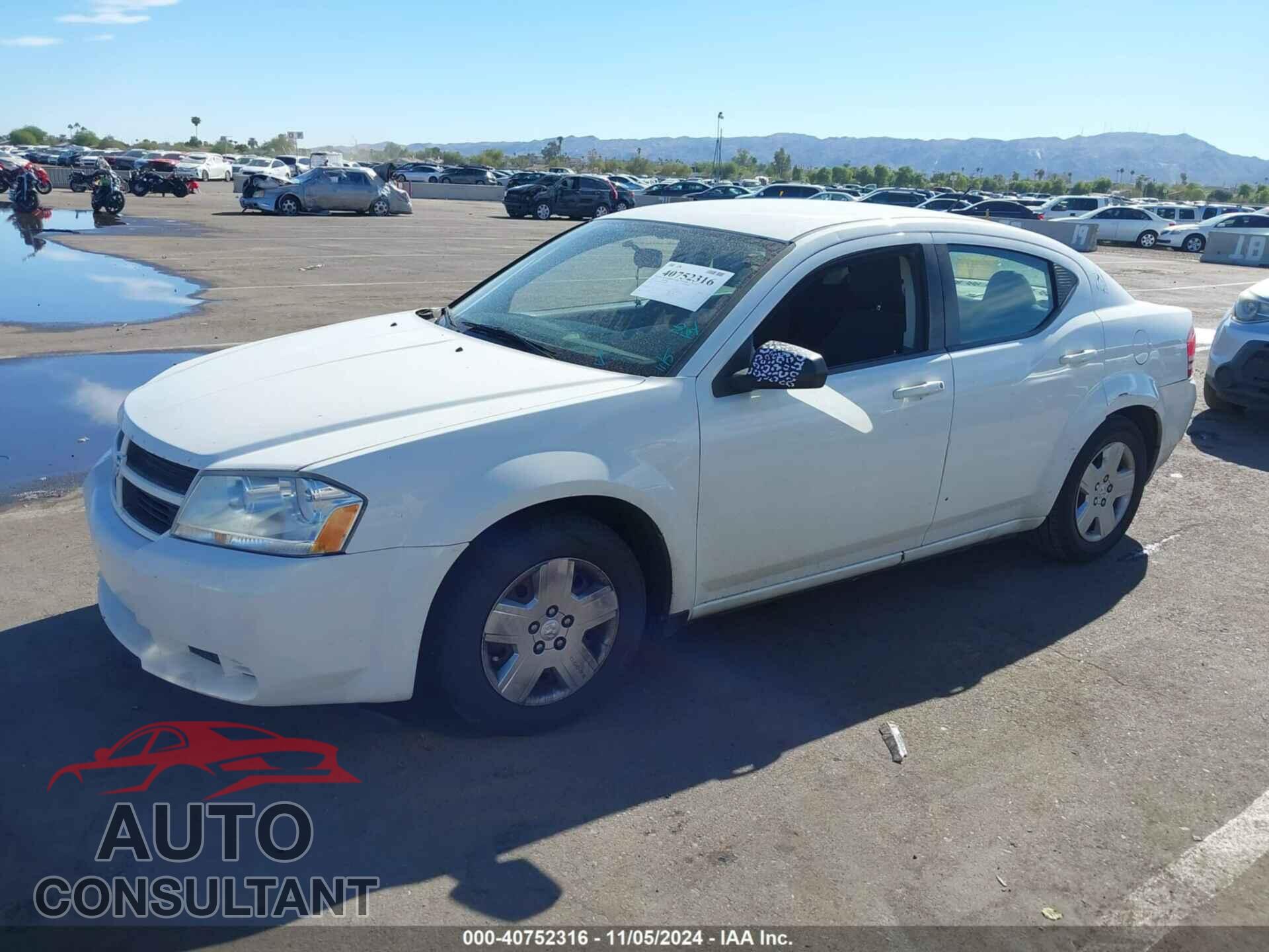DODGE AVENGER 2010 - 1B3CC4FB4AN198446