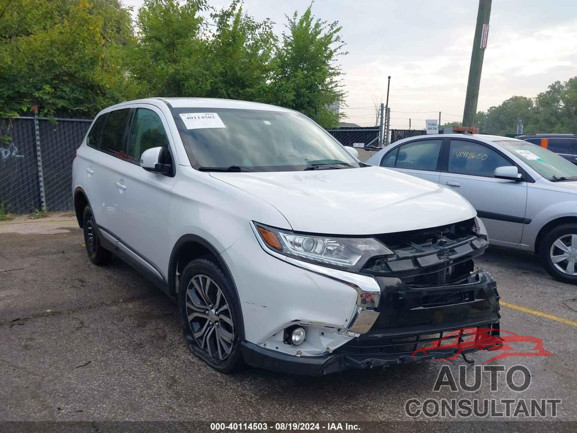 MITSUBISHI OUTLANDER 2016 - JA4AZ3A39GZ055664