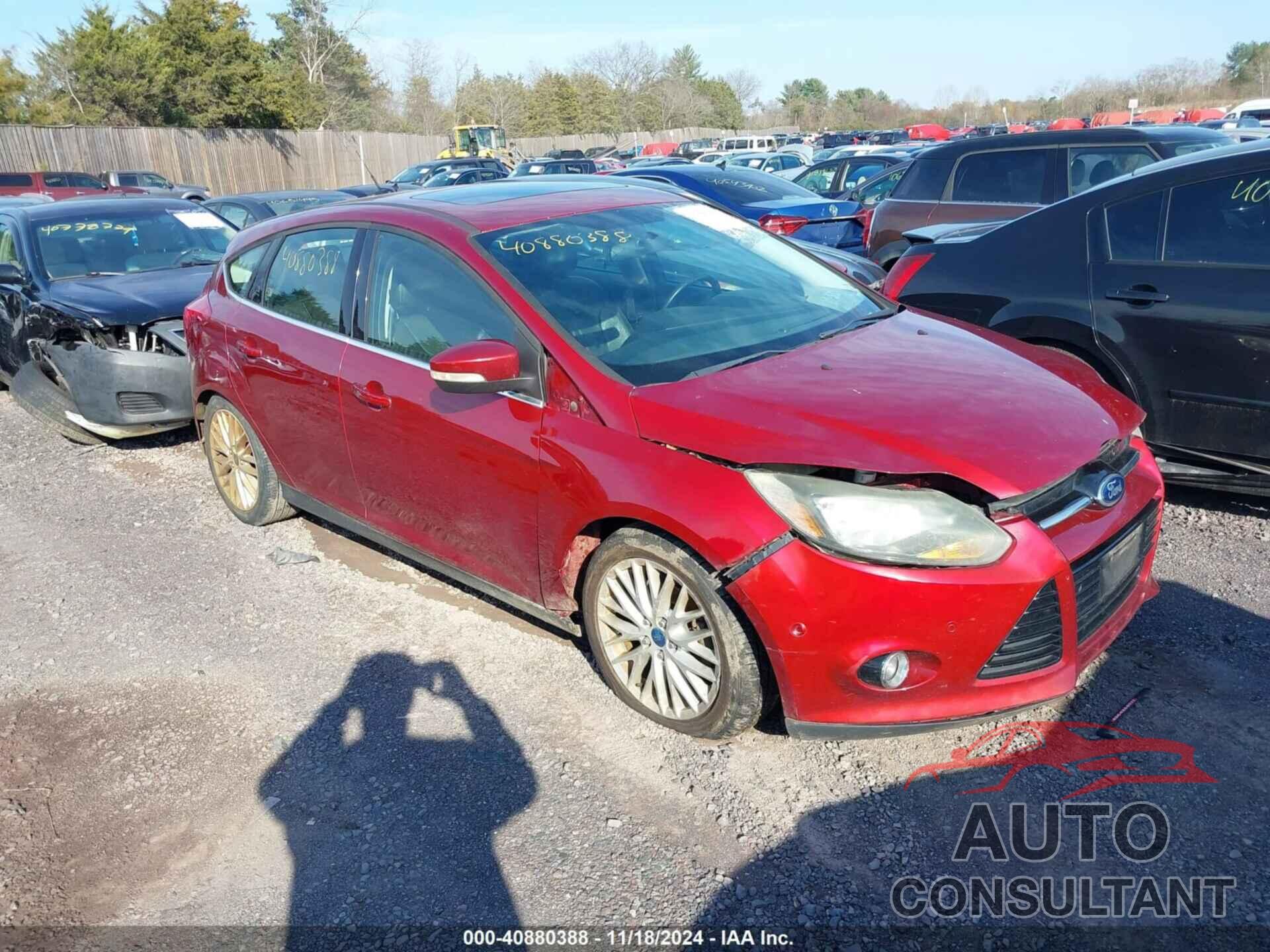 FORD FOCUS 2013 - 1FADP3N26DL231598