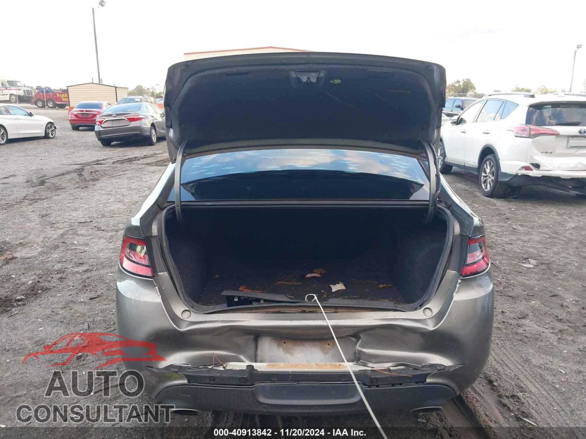 DODGE DART 2013 - 1C3CDFBA1DD181624