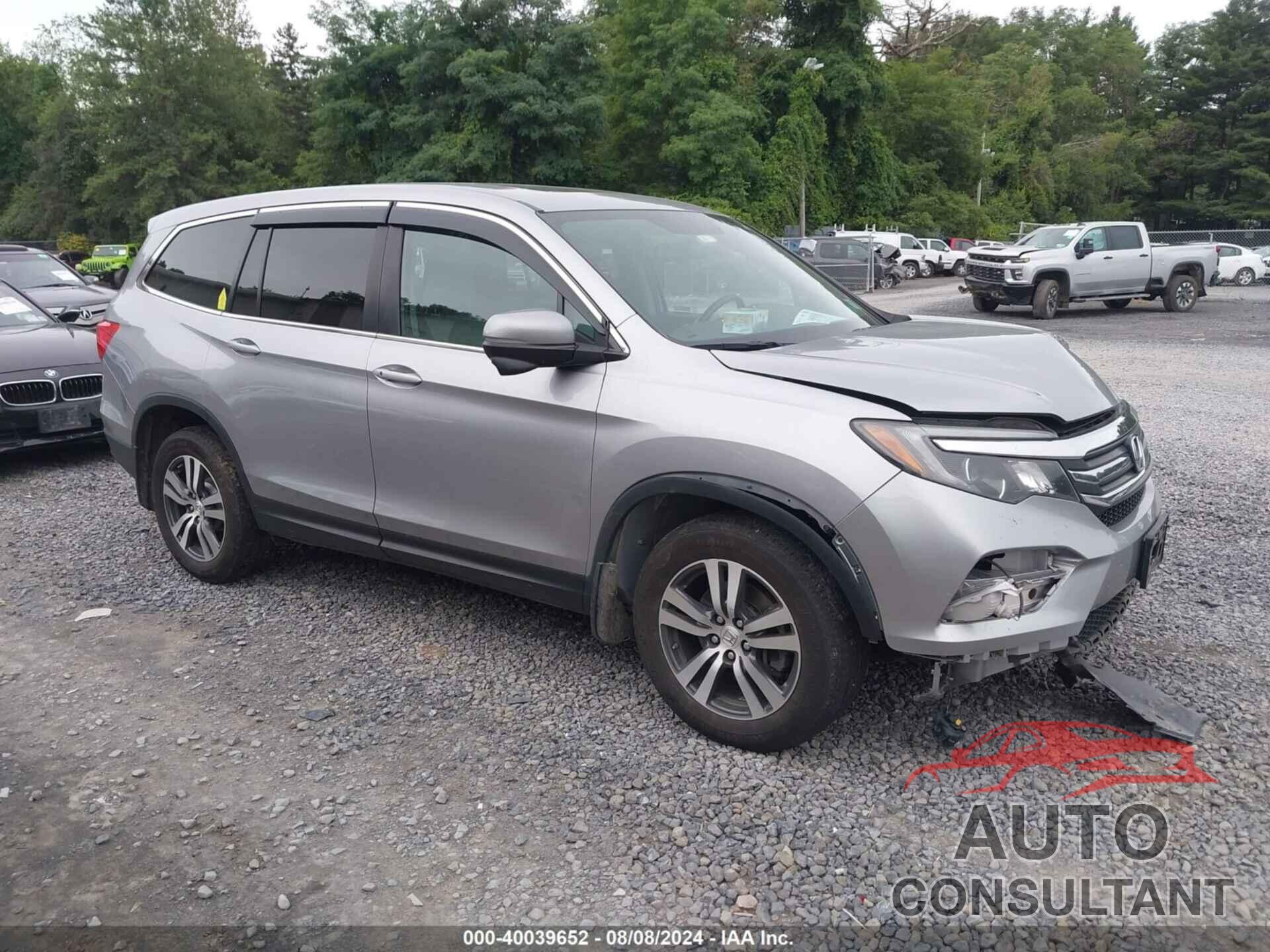 HONDA PILOT 2018 - 5FNYF6H51JB039428