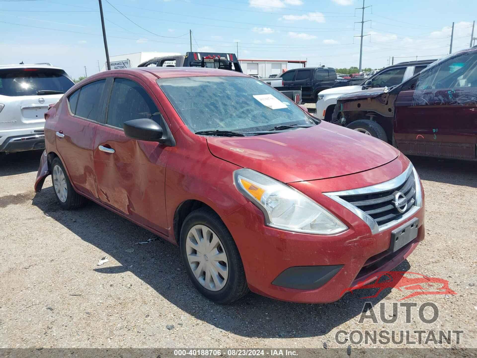 NISSAN VERSA 2018 - 3N1CN7AP2JL832692