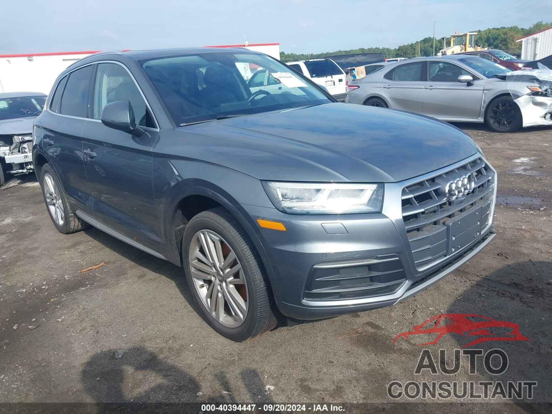 AUDI Q5 2018 - WA1CNAFY9J2026887