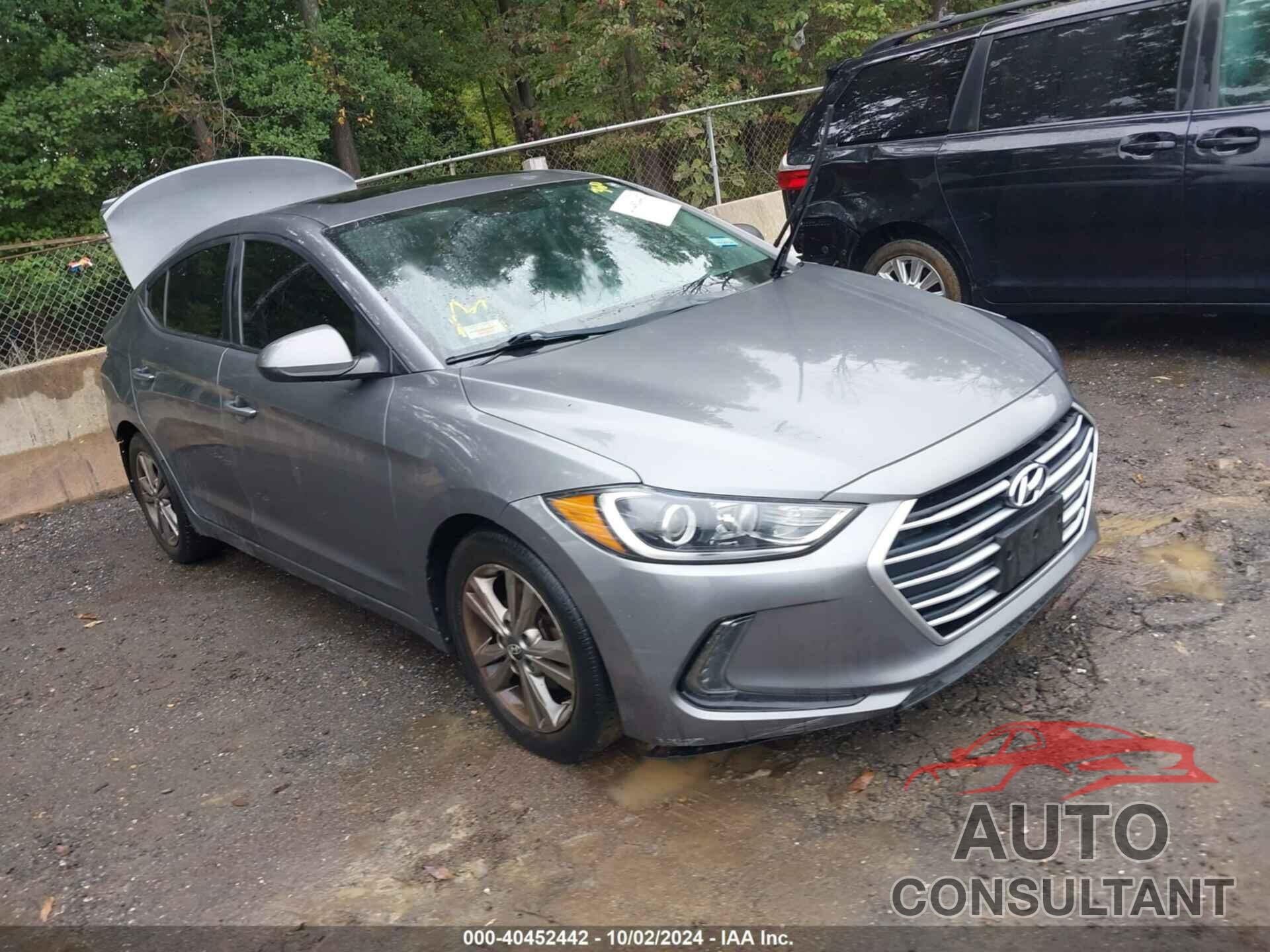 HYUNDAI ELANTRA 2018 - 5NPD84LF5JH305919