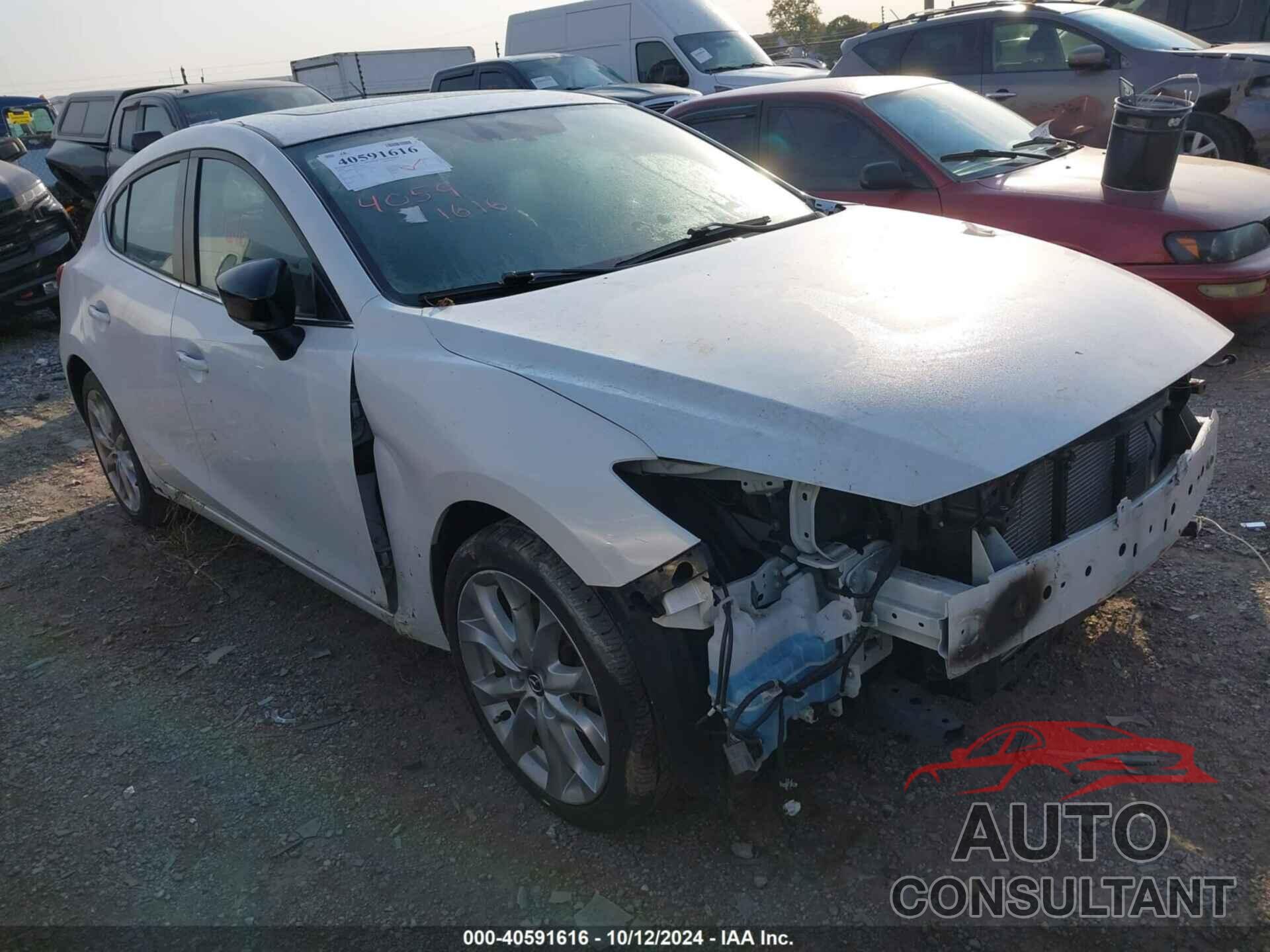 MAZDA MAZDA3 2015 - JM1BM1M36F1229518