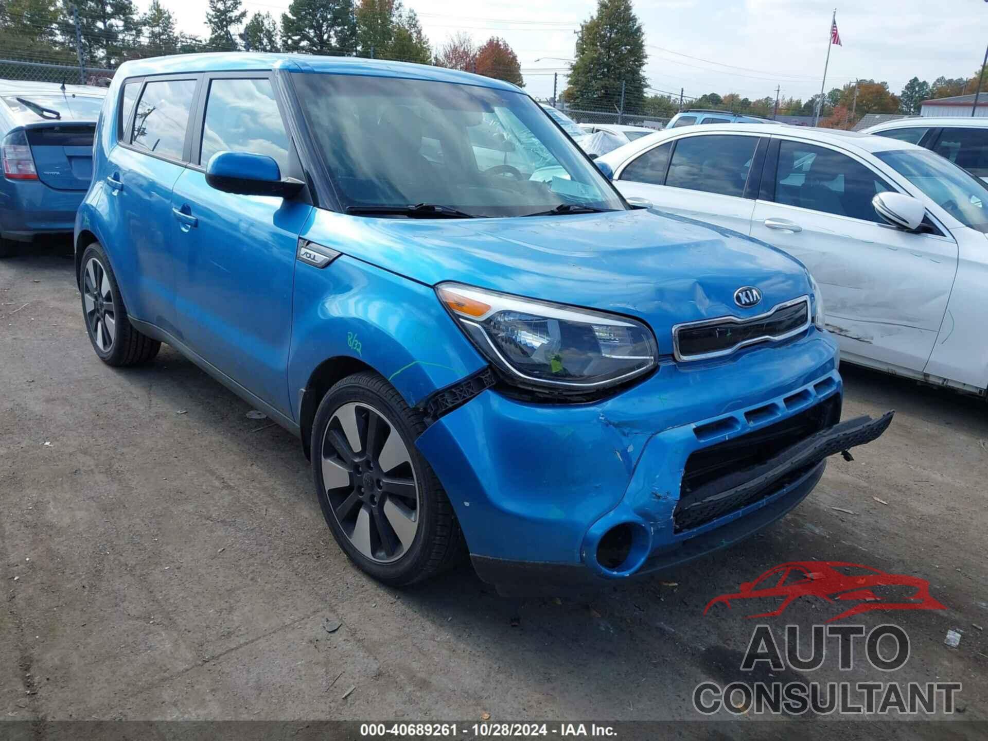 KIA SOUL 2017 - KNDJP3A5XH7487657