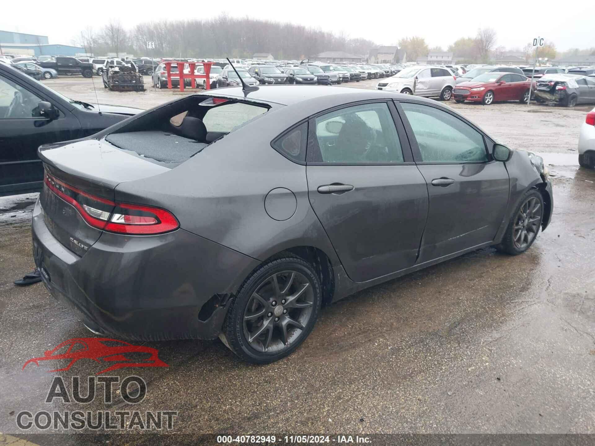 DODGE DART 2015 - 1C3CDFBB7FD299835