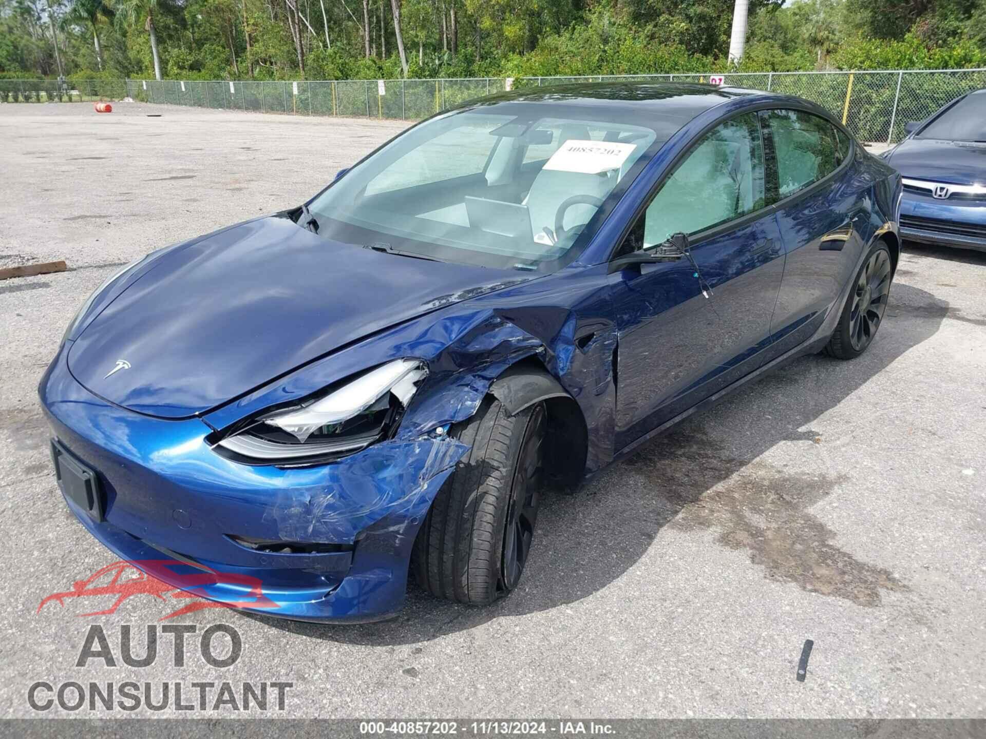 TESLA MODEL 3 2021 - 5YJ3E1EC1MF919276