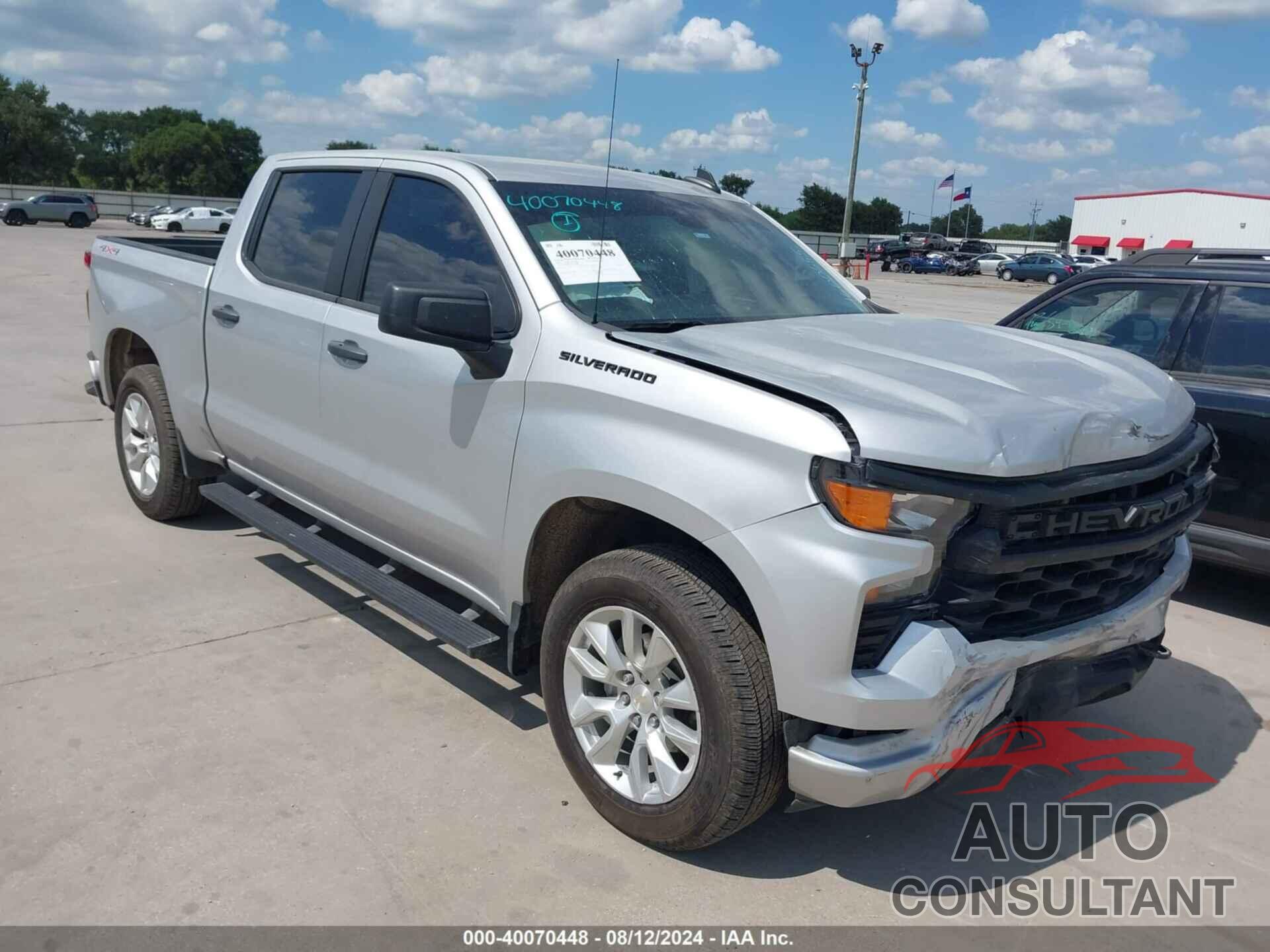 CHEVROLET SILVERADO 1500 2022 - 3GCPDBEK1NG604071