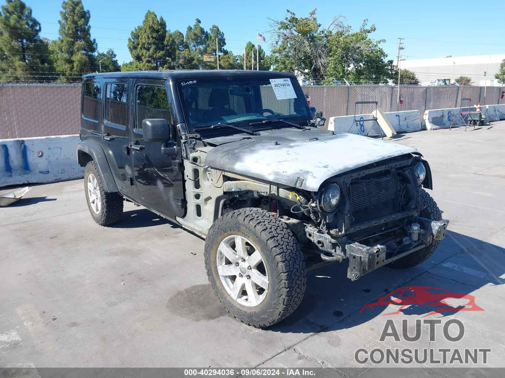 JEEP WRANGLER JK UNLIMITED 2018 - 1C4BJWEG1JL843686