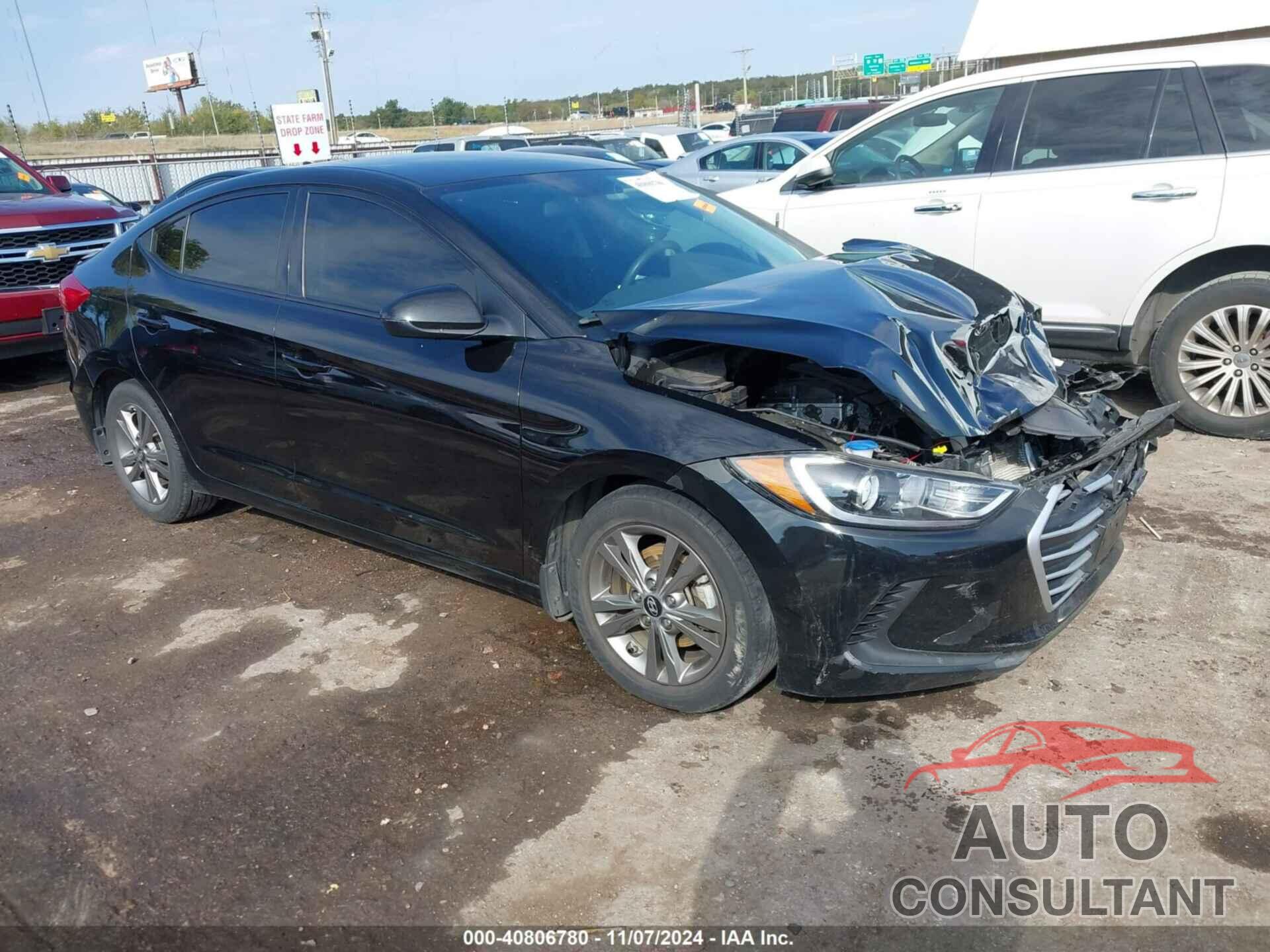 HYUNDAI ELANTRA 2018 - 5NPD84LF8JH326585