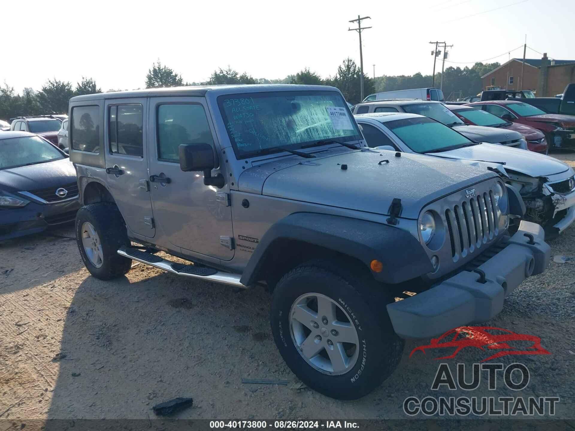 JEEP WRANGLER JK UNLIMITED 2018 - 1C4HJWDG5JL921463