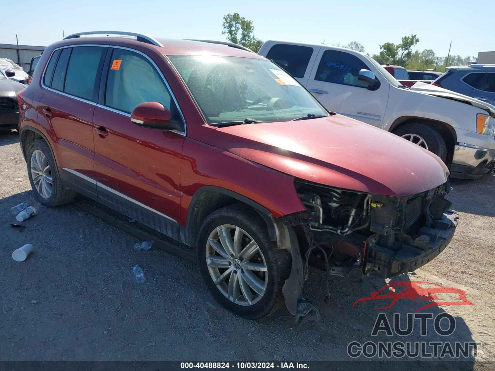 VOLKSWAGEN TIGUAN 2013 - WVGAV3AX0DW070499