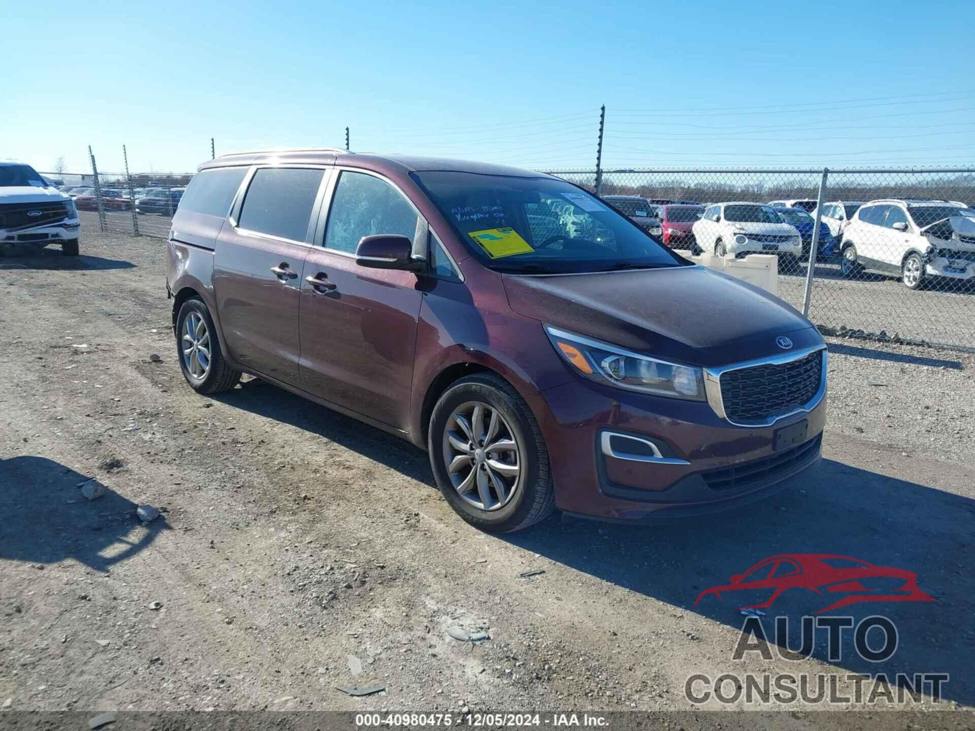 KIA SEDONA 2019 - KNDMB5C11K6533729